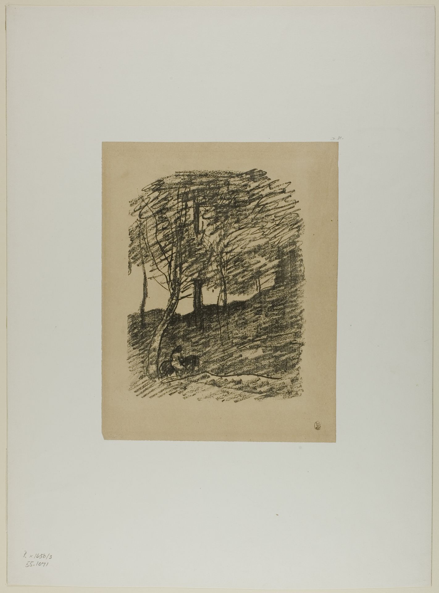 Beneath the Trees by Camille Corot