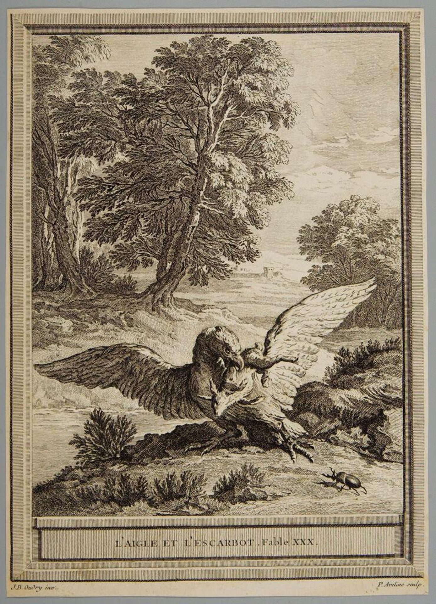 The Eagle and the Beetle by Pierre Alexandre Aveline