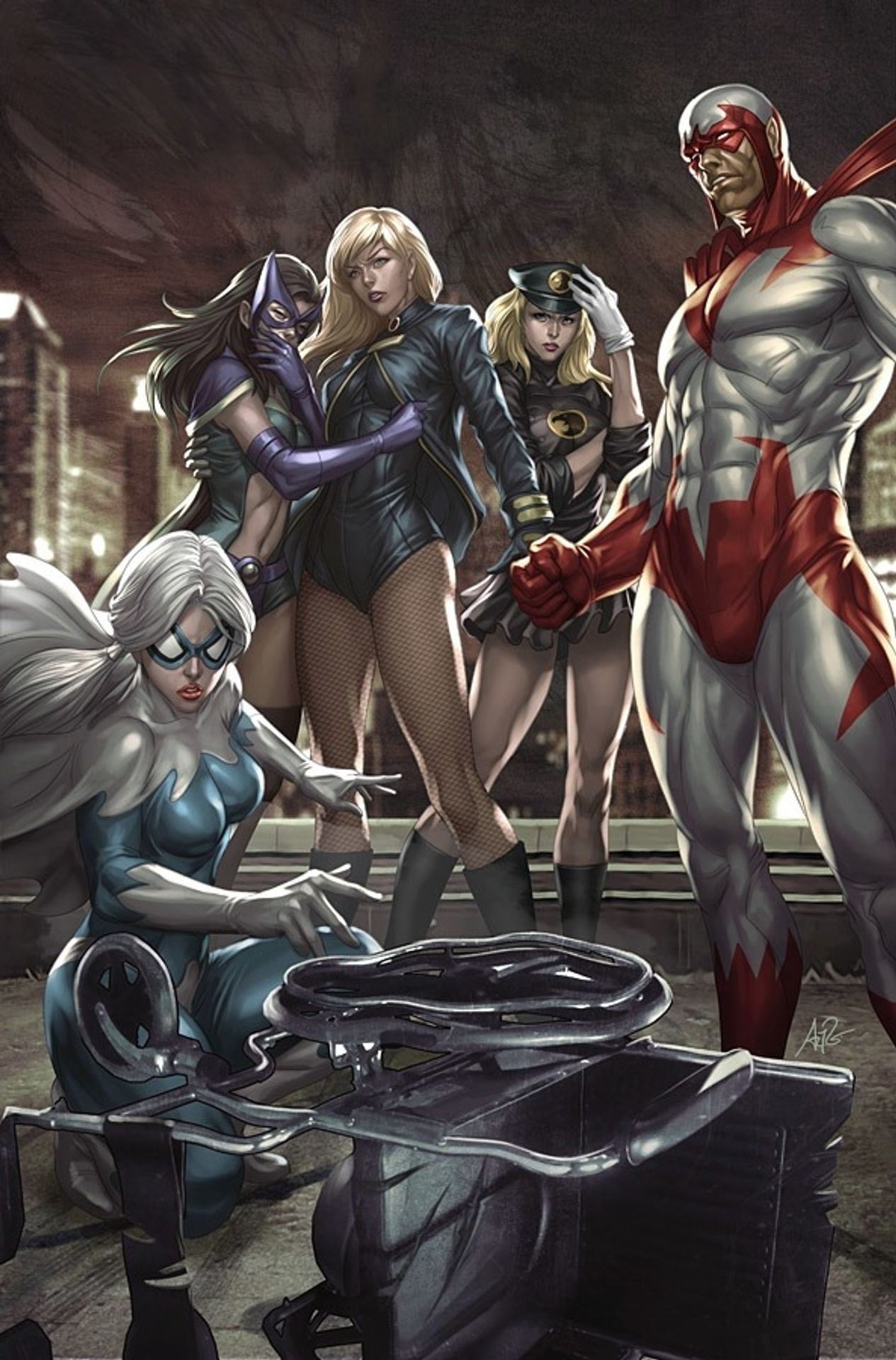 Birds Of Prey 9 by Stanley Artgerm Lau