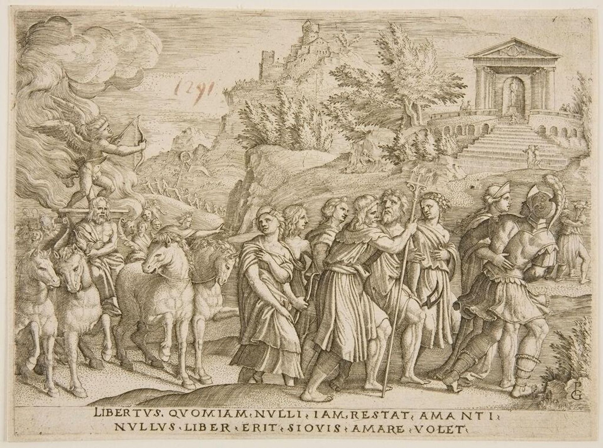 Triumph of Love by Georg Pencz
