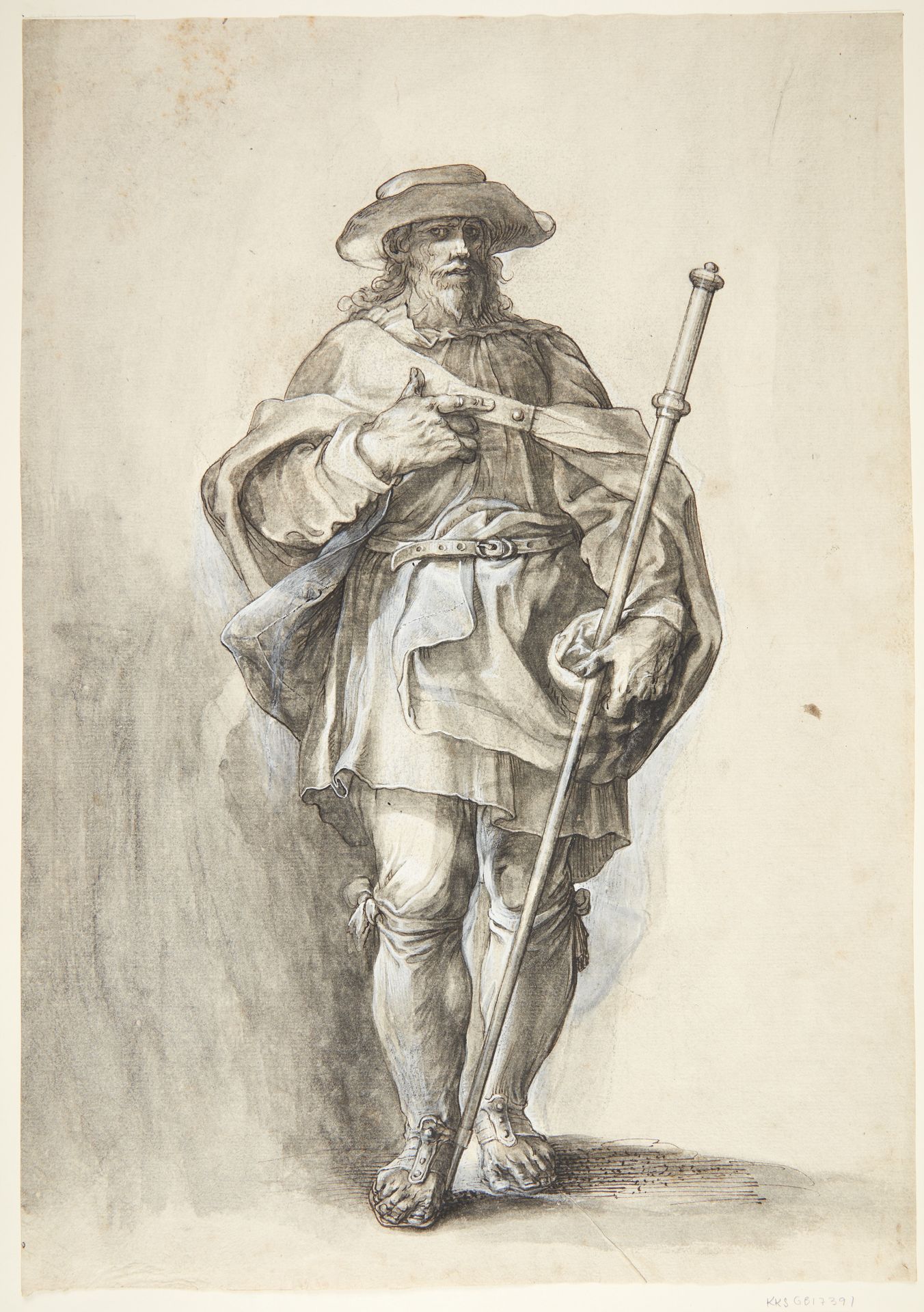 Jesus og de 12 apostle:Jakob d.æ. by Matthäus Gundelach