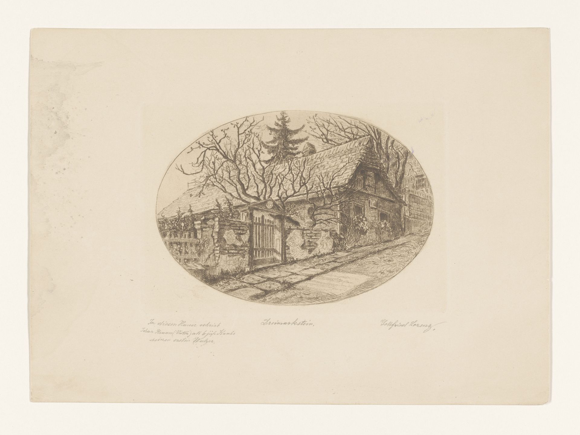 Dreimarkstein by Gottfried Lorenz