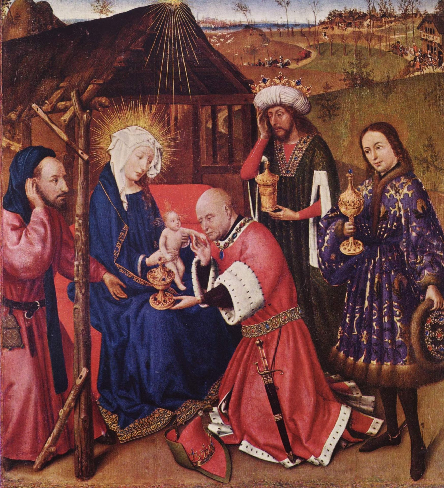 Adoration of the Magi by Jacques Daret