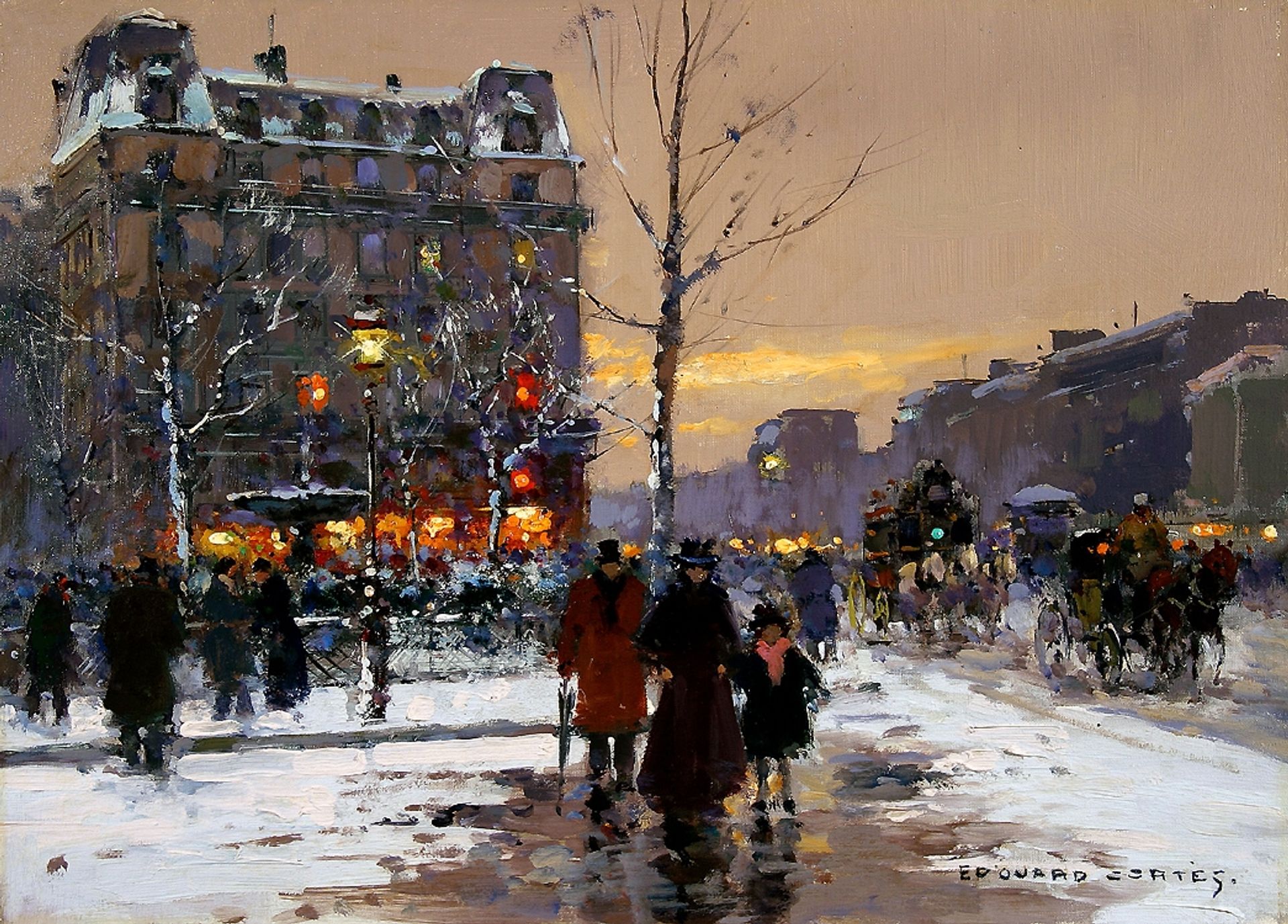 Place Pigalle by Edouard Cortes