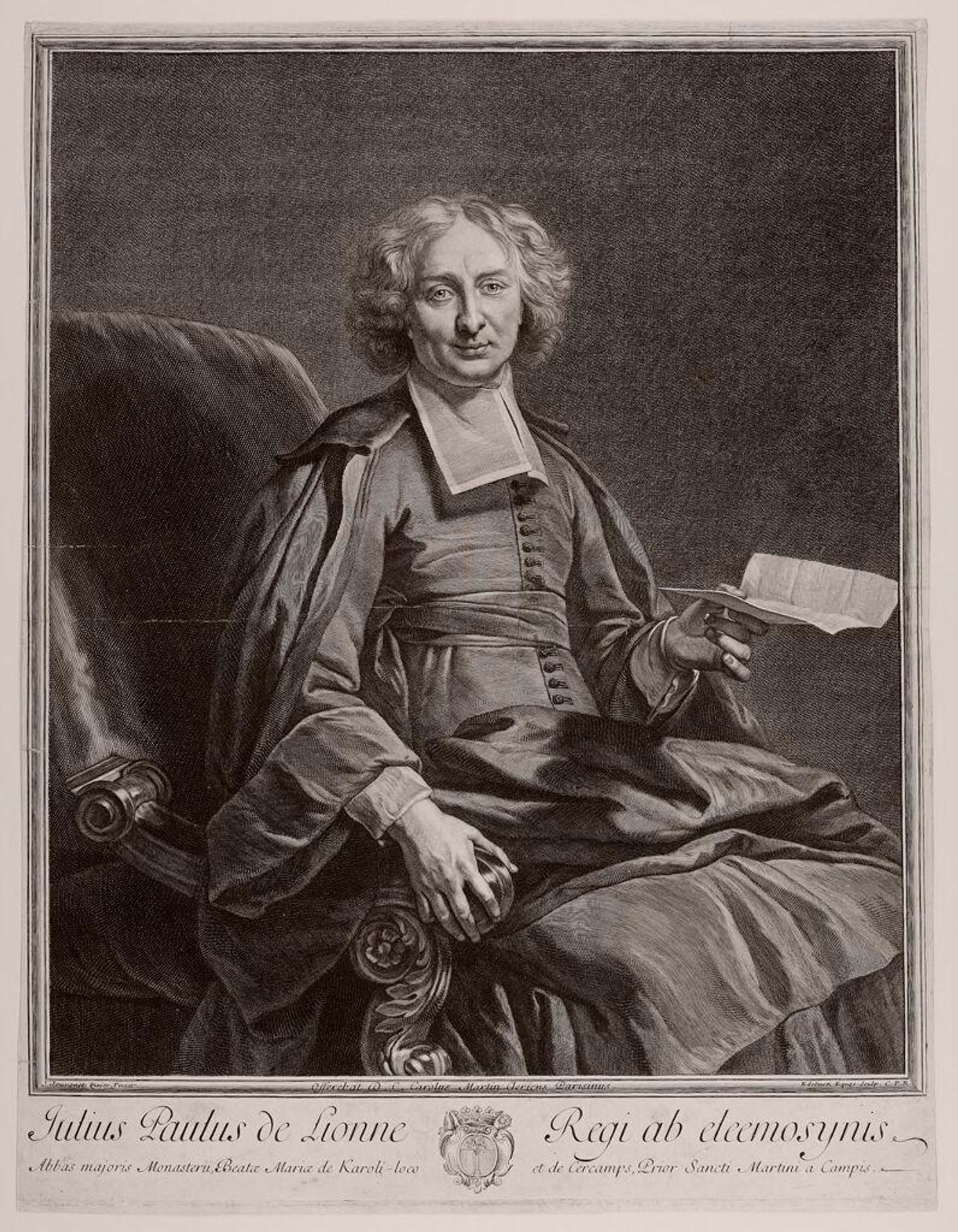 Jules-Paul de Lionne by Gérard Edelinck