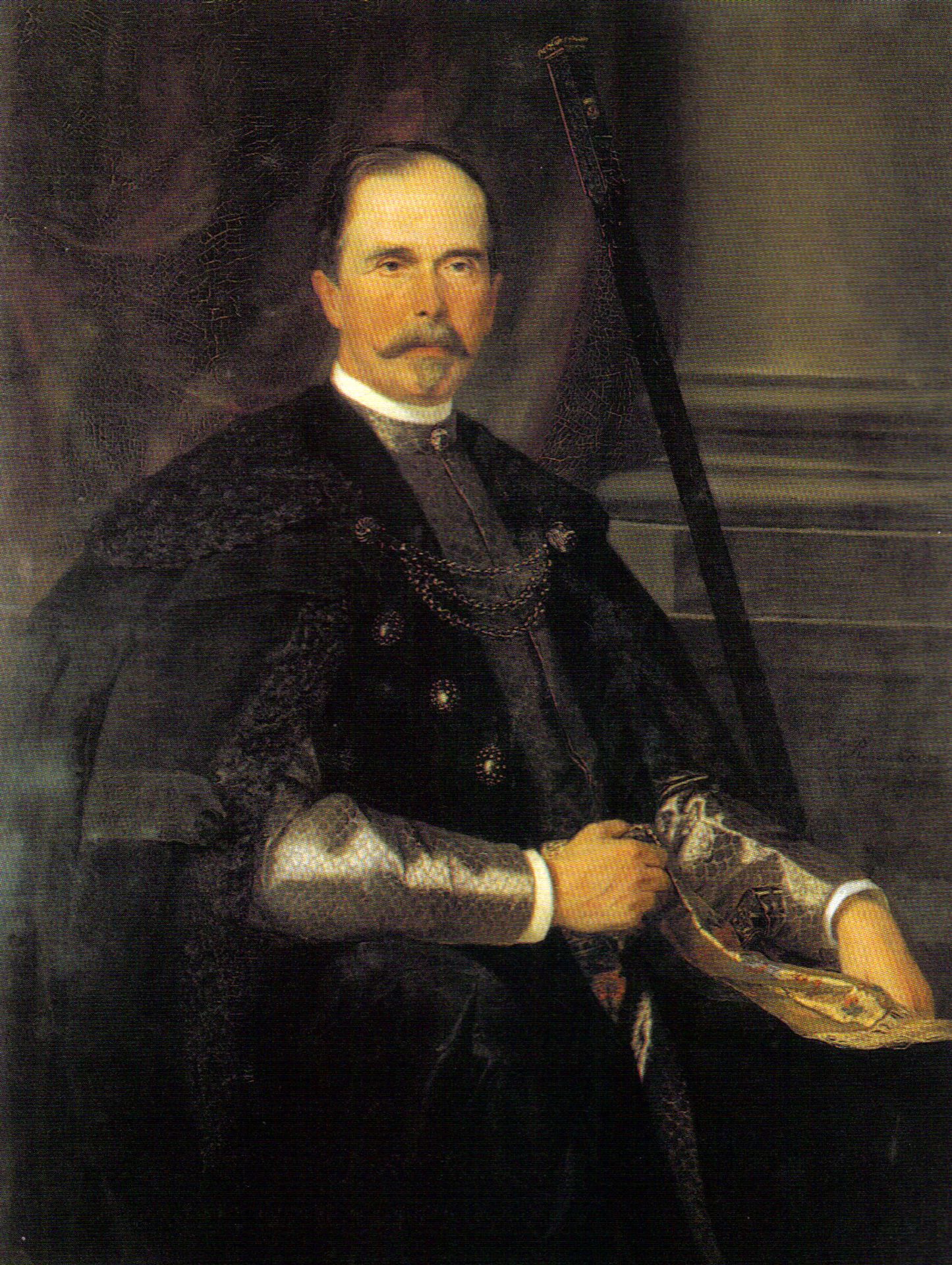 Marshal Jan D. Tarnowski by Henryk Rodakowski
