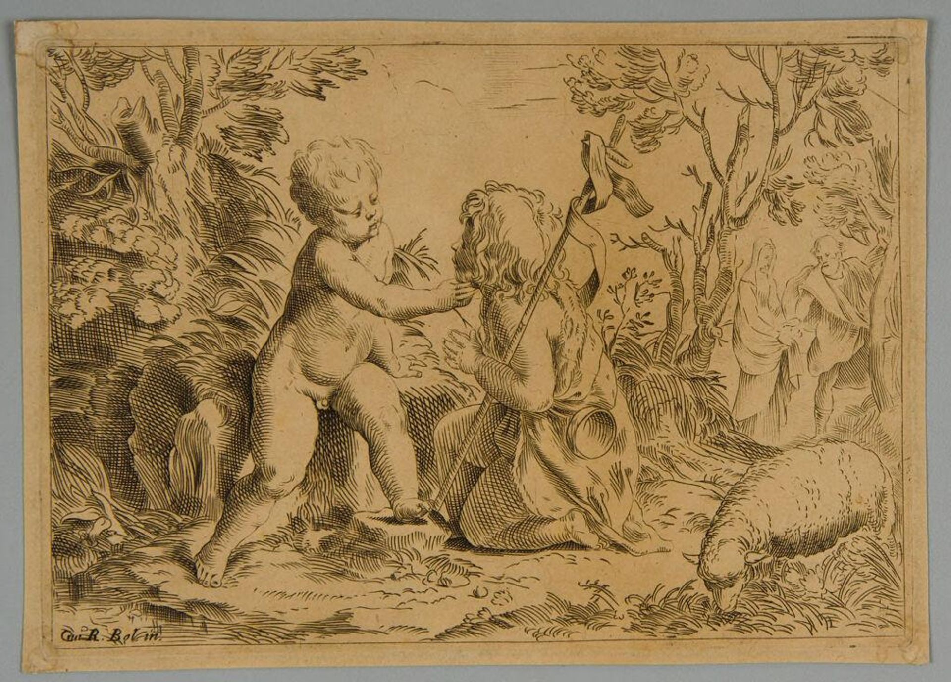 Infant Christ and Saint John by Guido Reni
