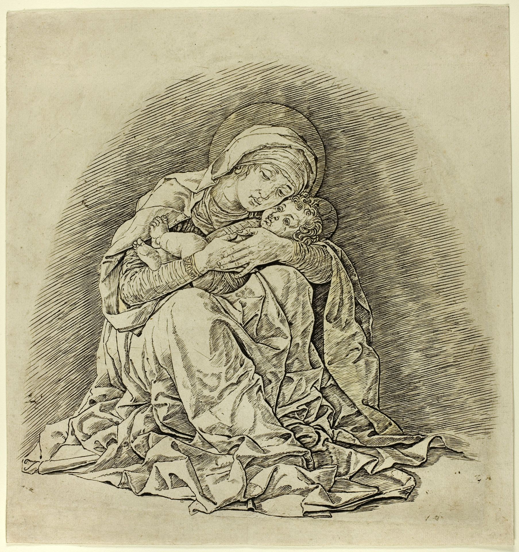 Virgin and Child by Andrea Mantegna