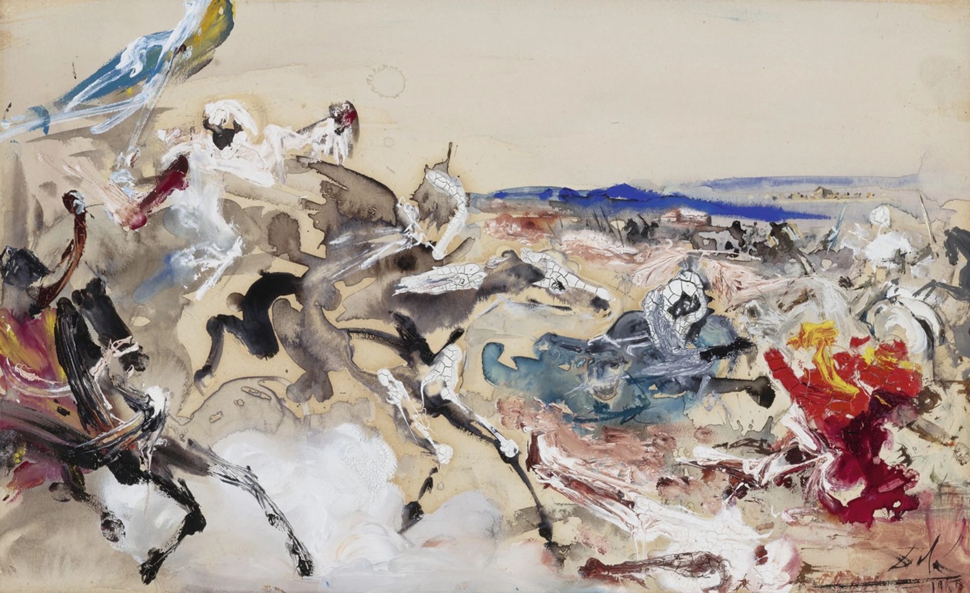Arabes by Salvador Dalí