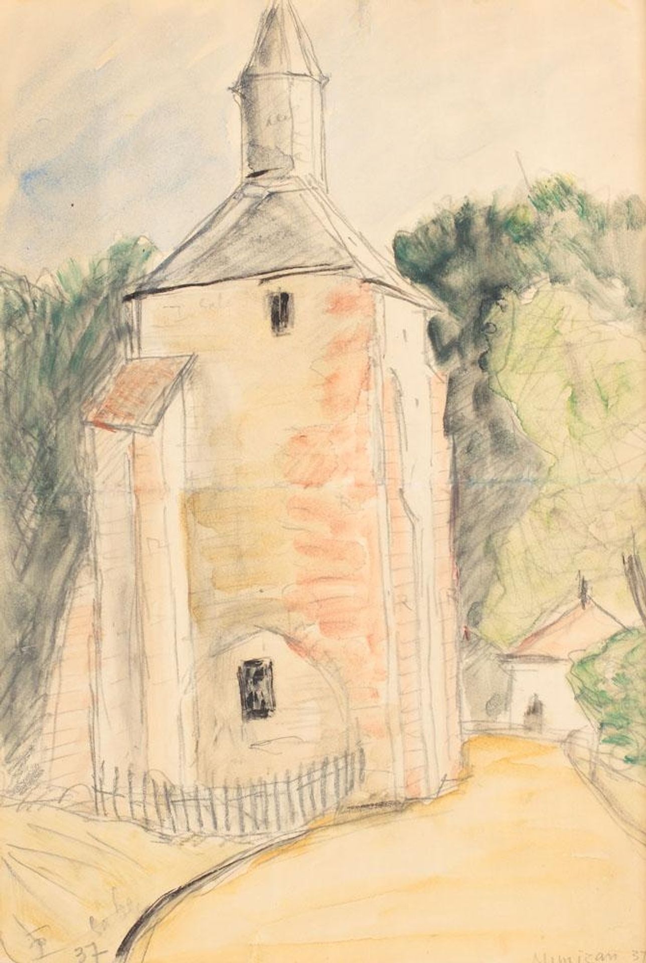 Eglise de Mimizan by Theodor Pallady