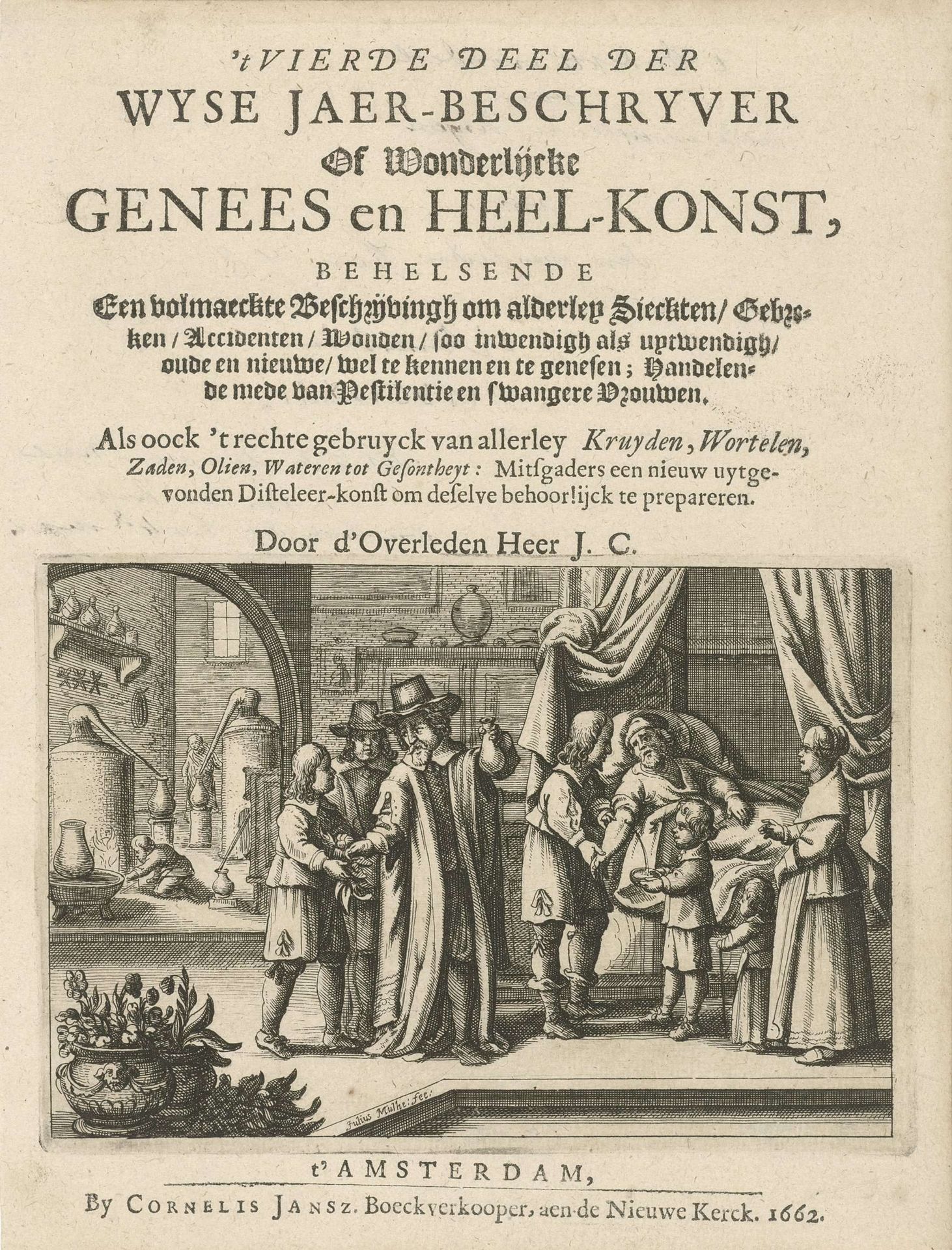 Bereiding van medicijnen en een aderlating by Julius Milheuser
