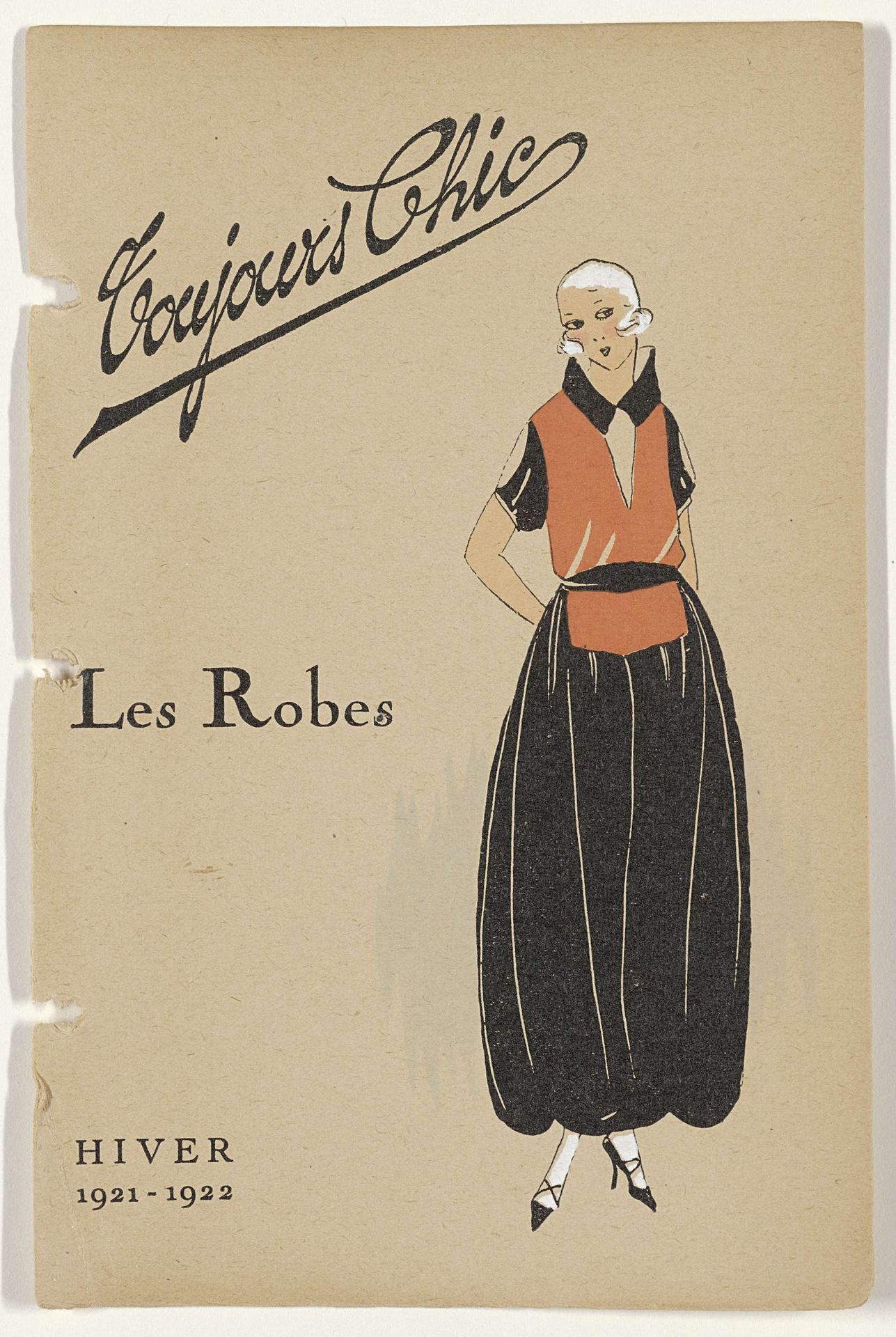 Toujours Chic Les Robes Hiver 1921-1922 by G-P. Joumard