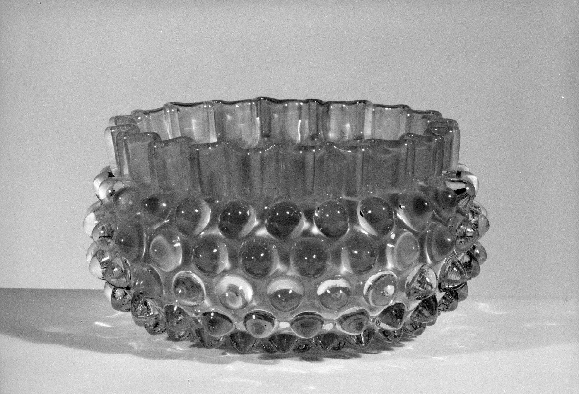 Hobnail Finger Bowl by Hobbs, Brockunier and Company