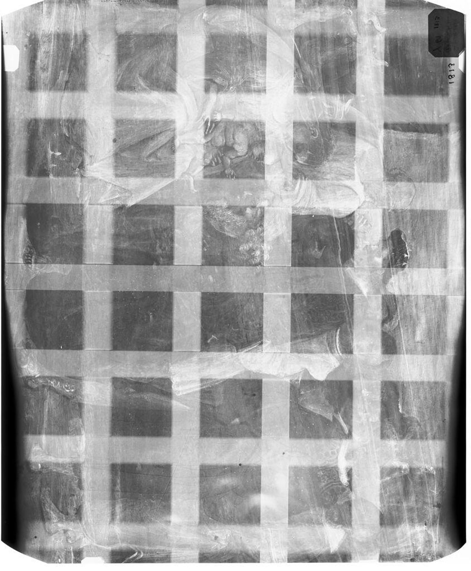 X-radiograph(s) of "Adoration of the Magi" by Artist of original: Luca Signorelli
