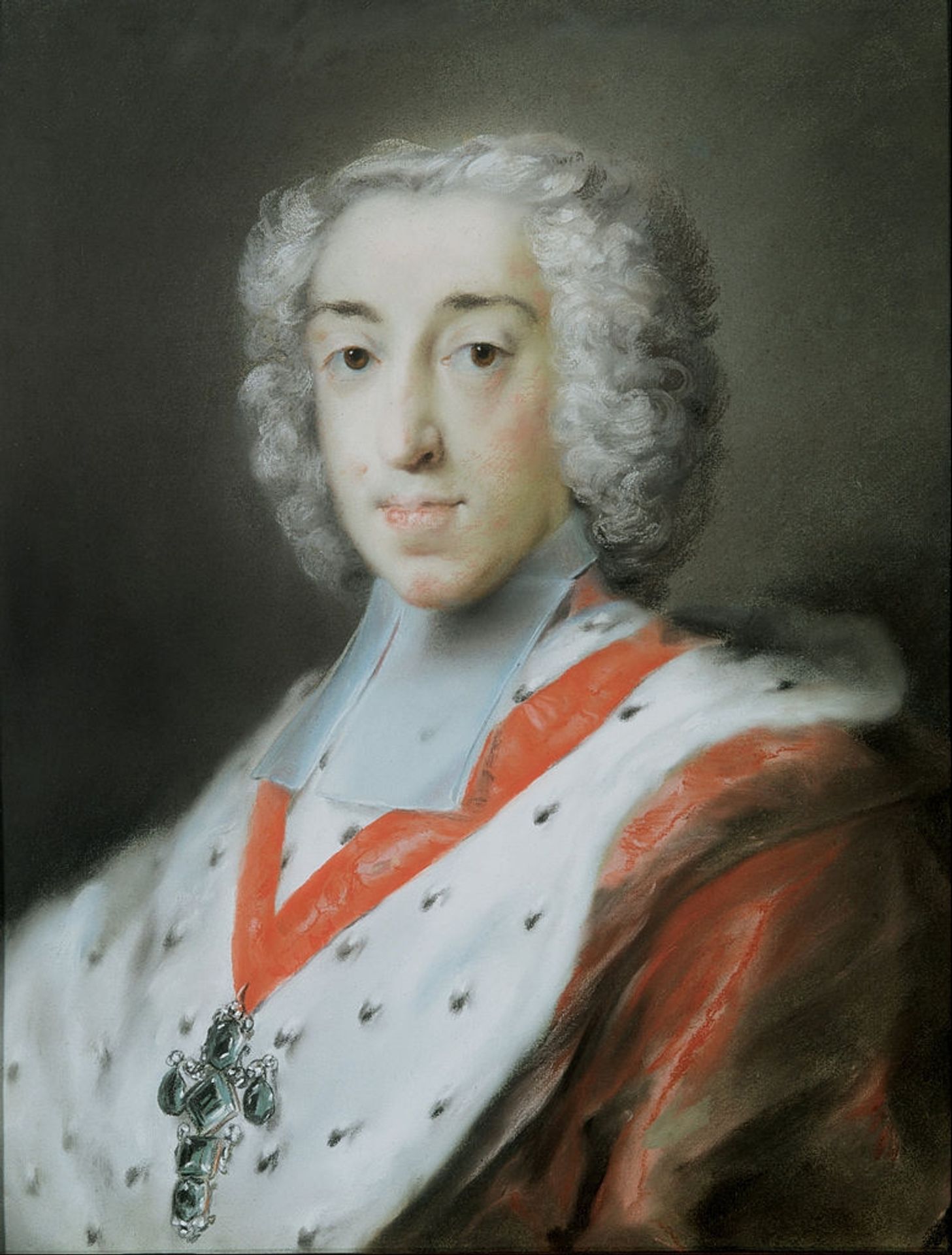 Elector Clemens Augustus of Cologne by Rosalba Carriera