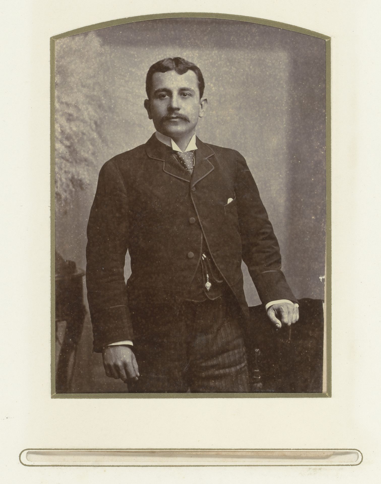 Portret van een man by William Whiteley