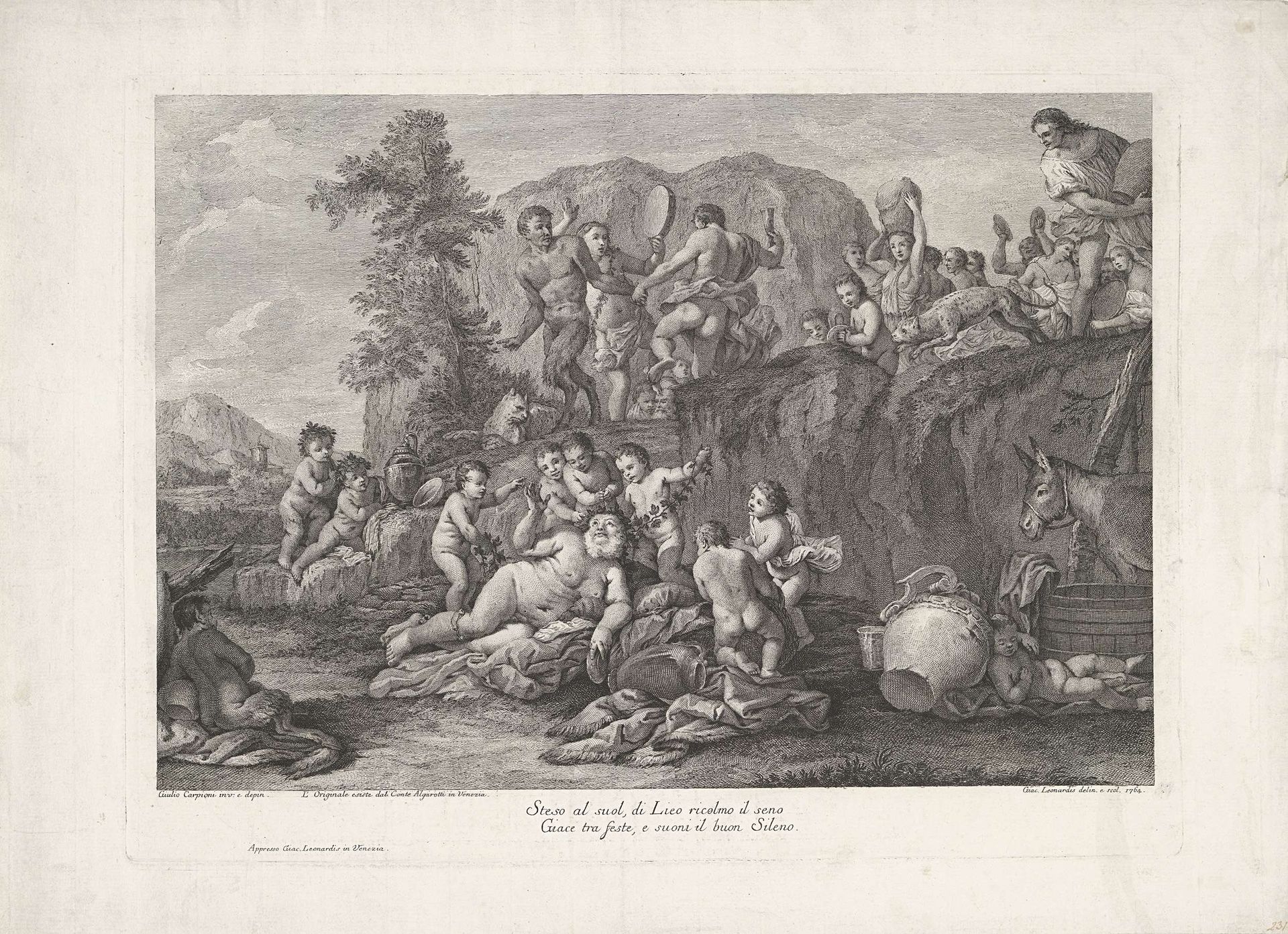 Silenus by Jacopo Leonardis