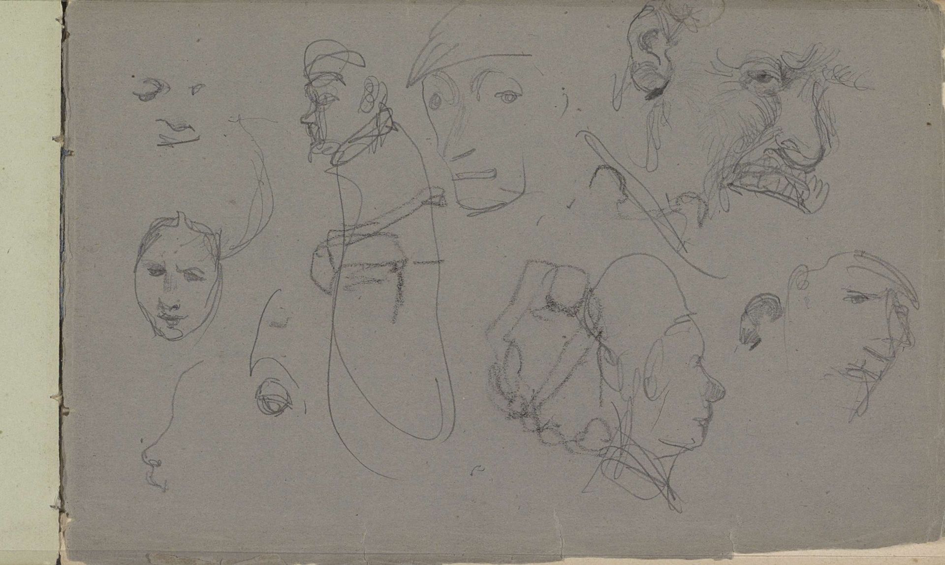 Figuurstudies by George Hendrik Breitner