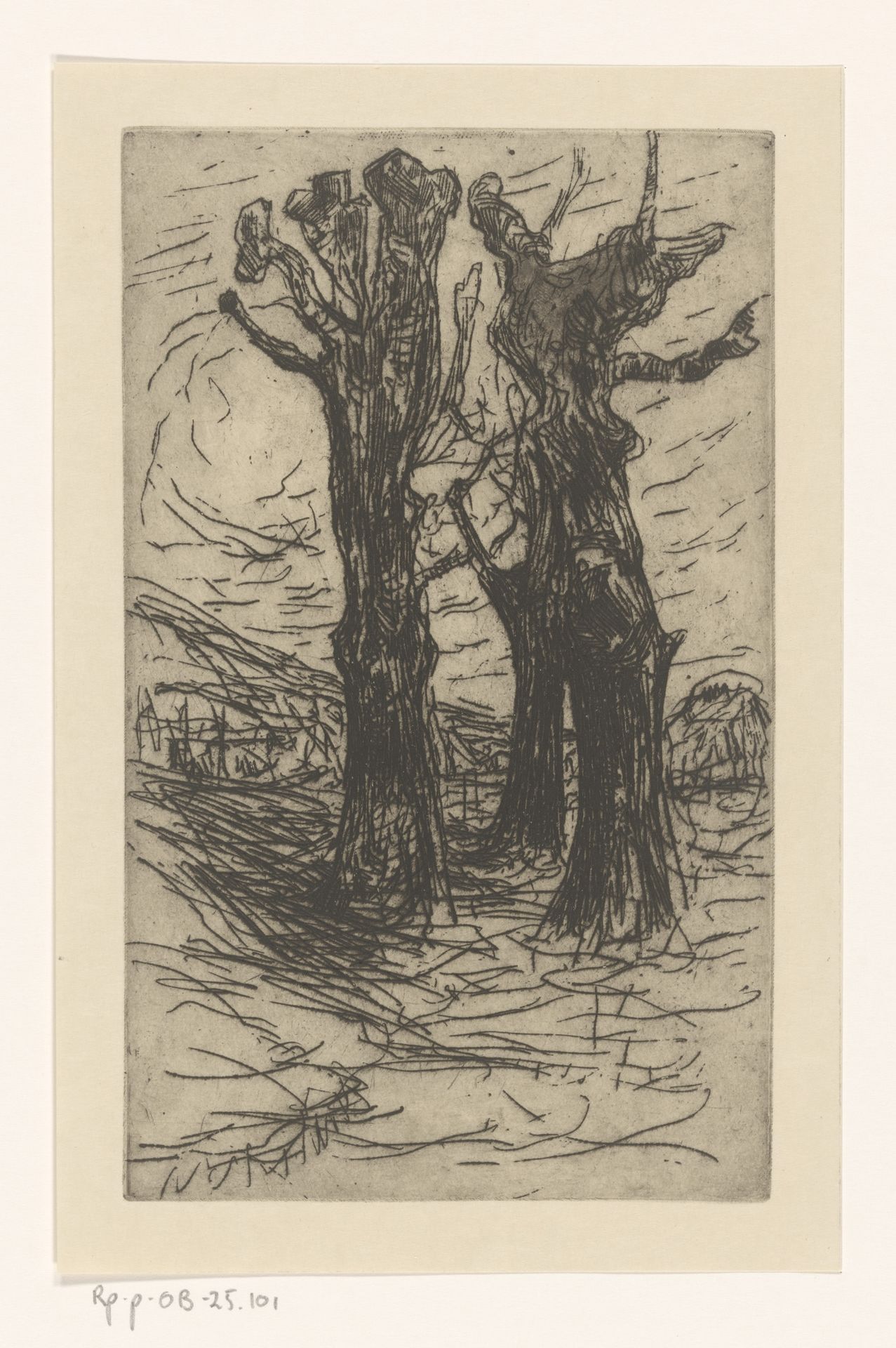 Kastanjebomen by Floris Verster