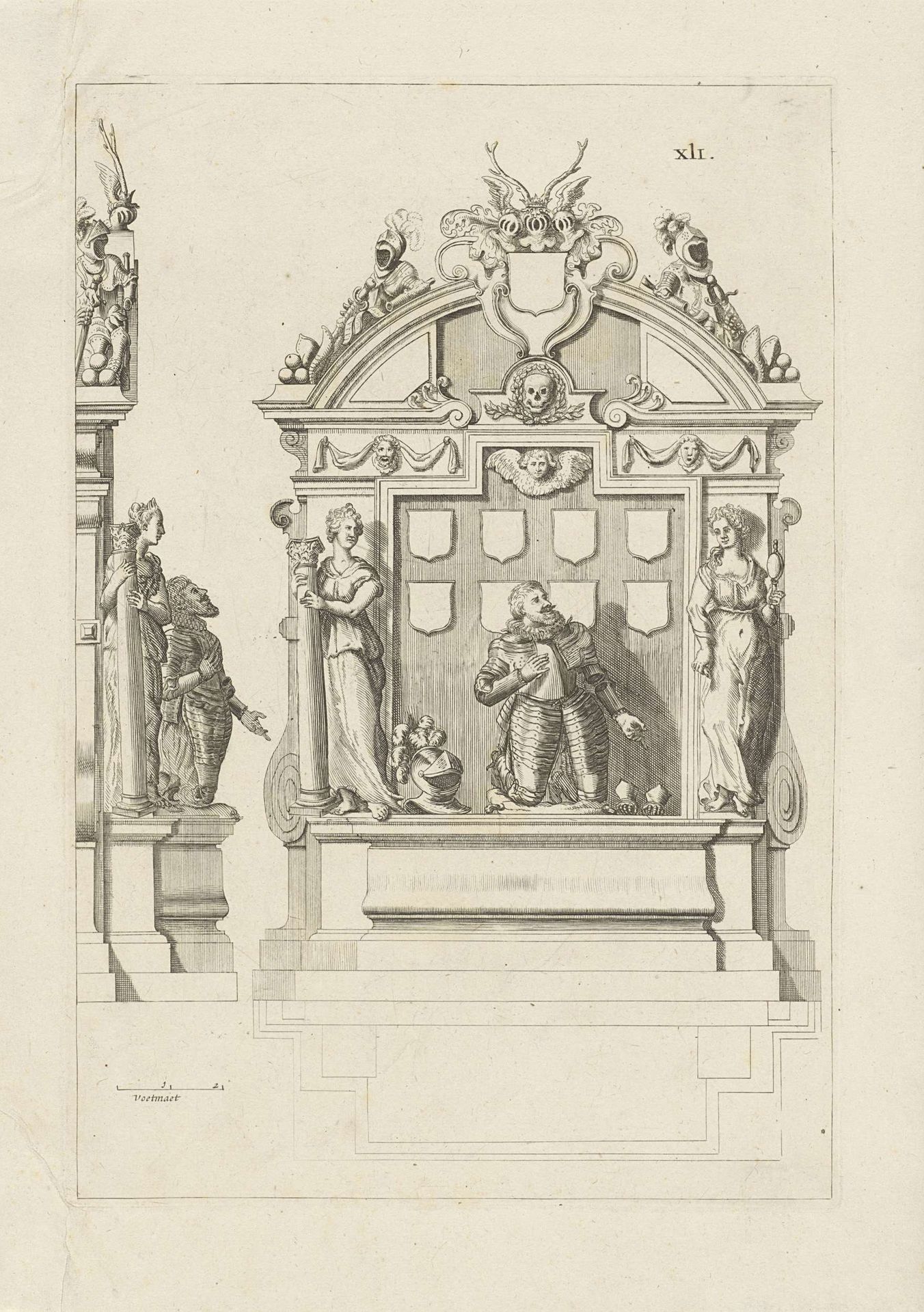 Grafmonument voor Willem Lodewijk, graaf van Nassau-Dillenburg, 1620 by Anonymous