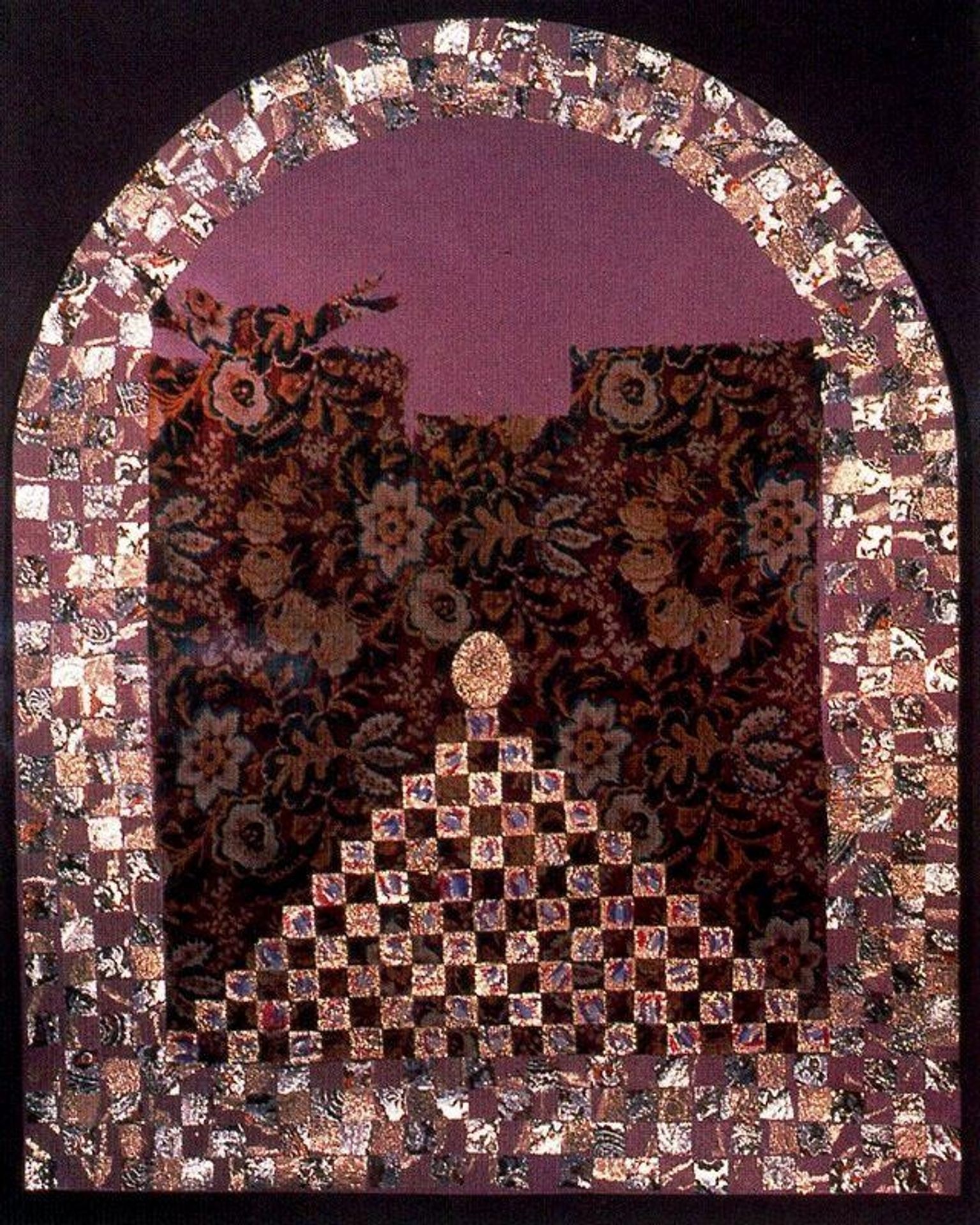 Shrine for the Egg by Miriam Schapiro