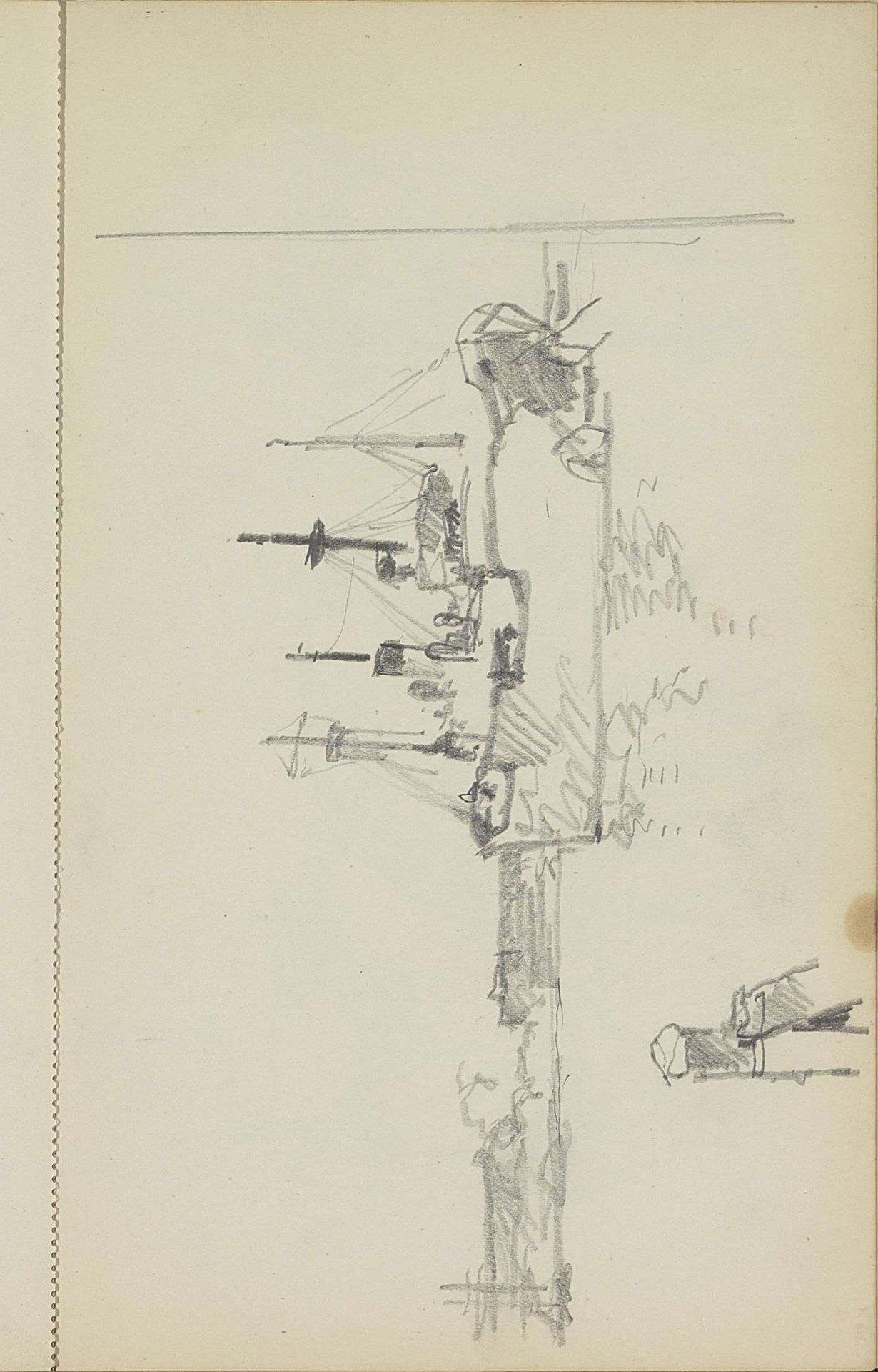 Zeilschip by Cornelis Vreedenburgh