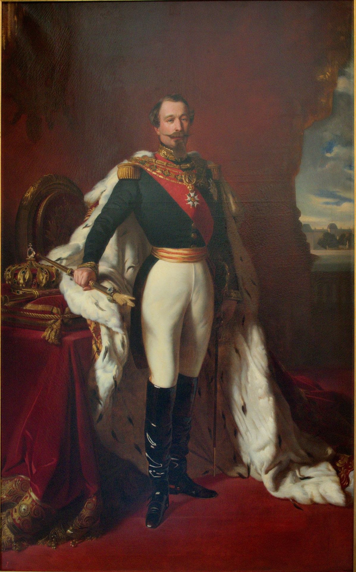 Portrait of Emperor Napoleon III by Franz Xaver Winterhalter