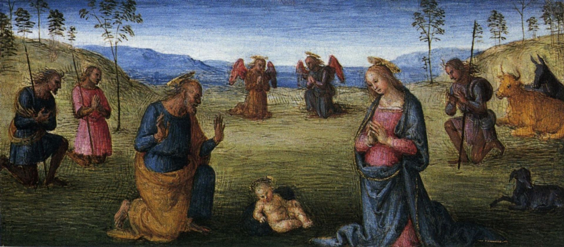 Madonna of Loreta (Nativity) by Pietro Perugino