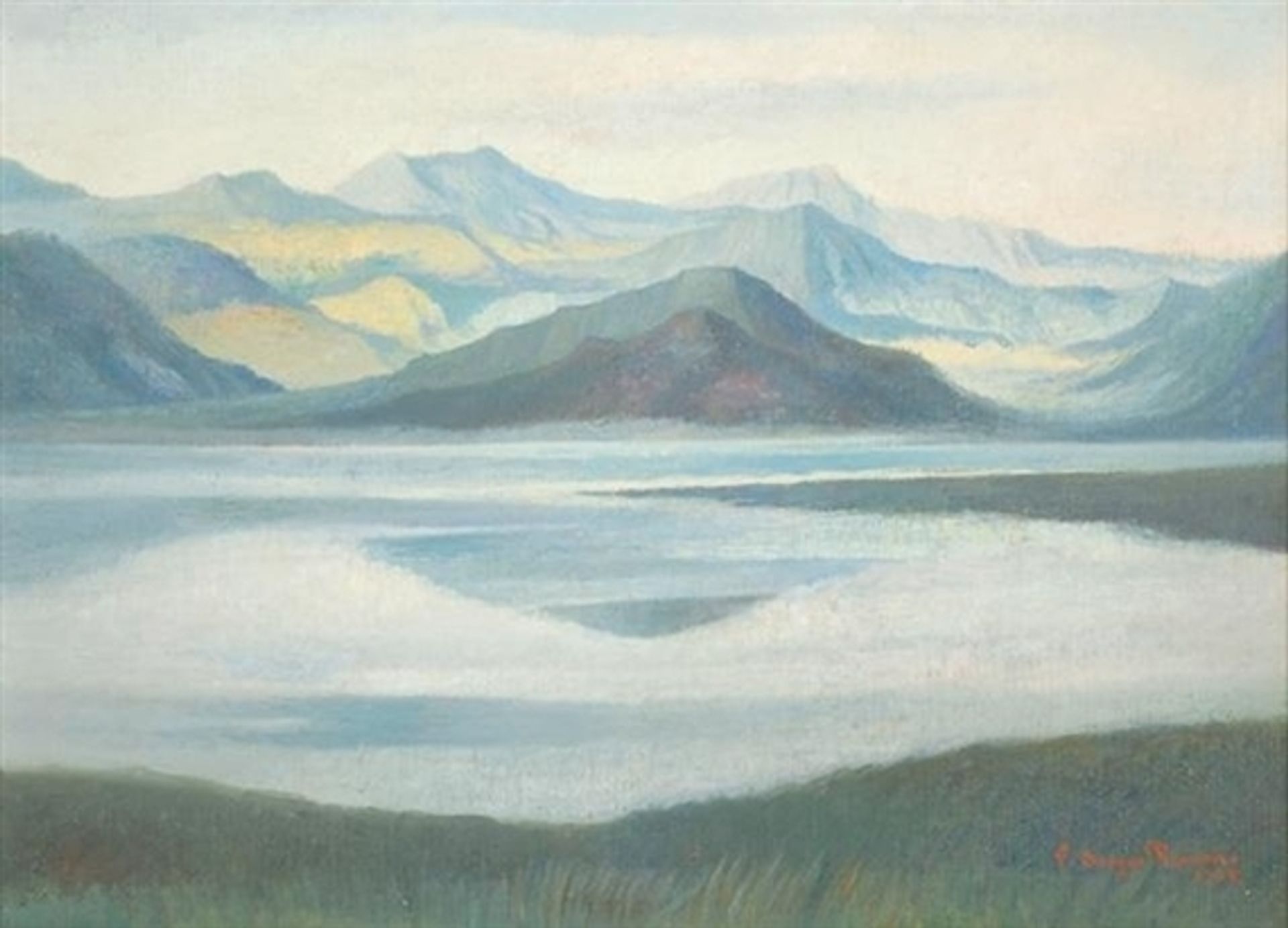 Lago de Patzcuaro by Carlos Orozco Romero