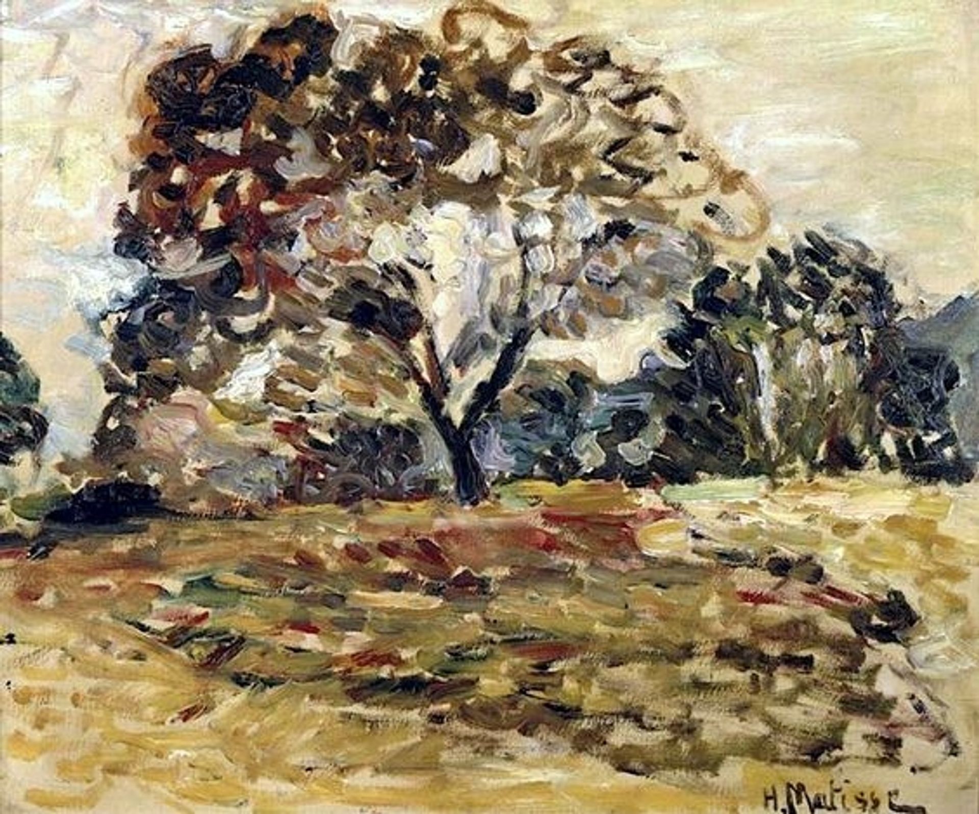Landscape of Corsica by Henri Matisse