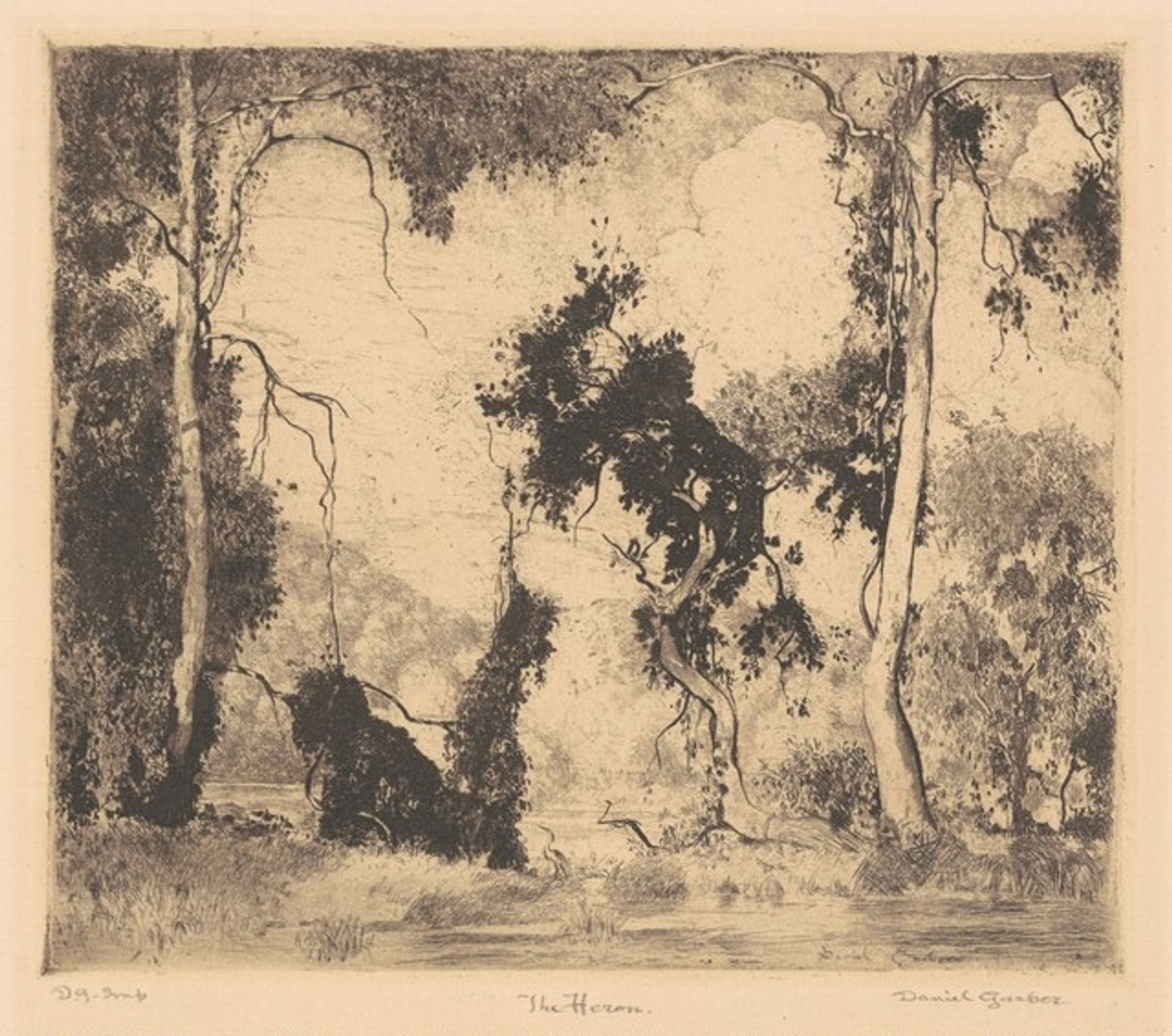 The Heron by Daniel Garber