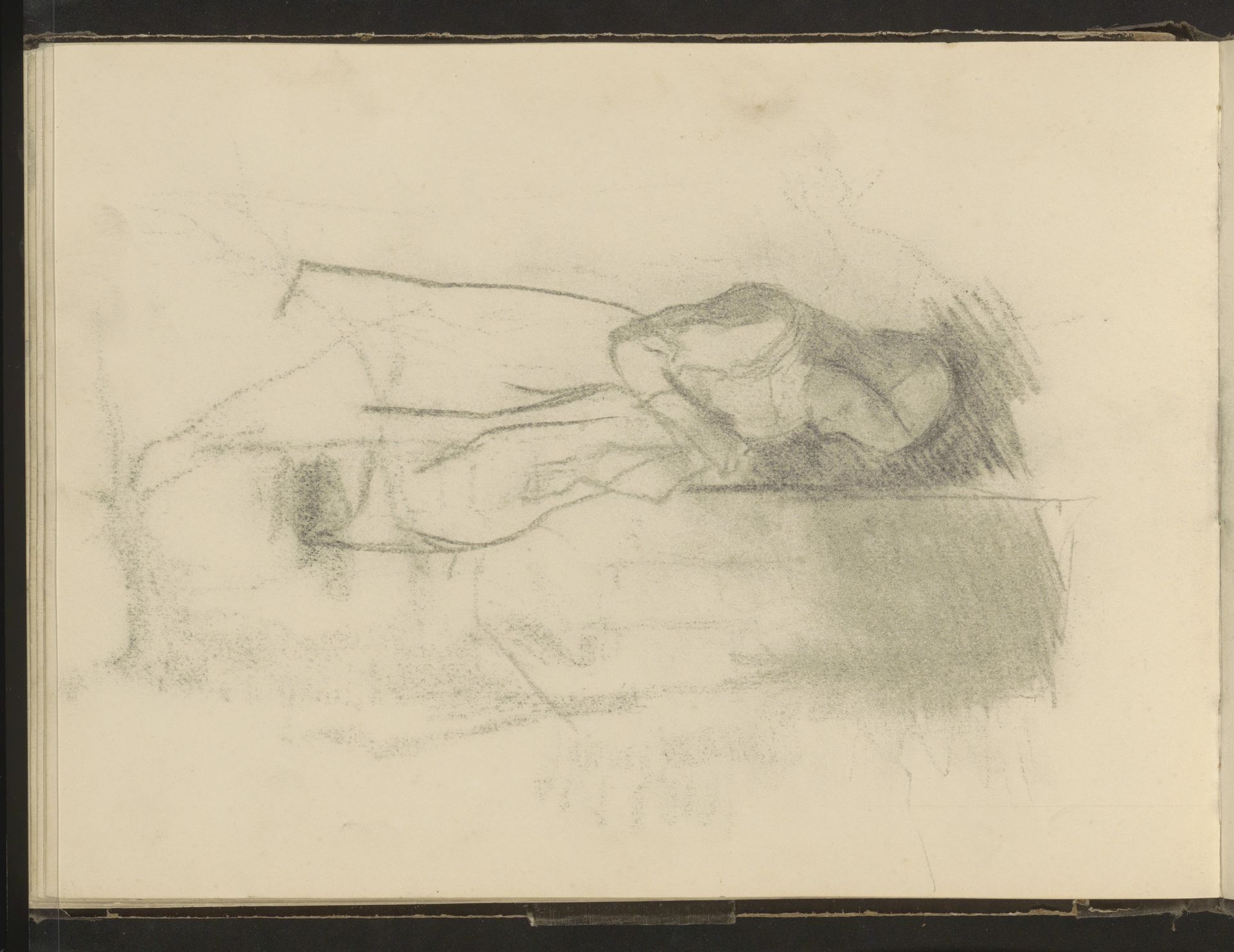 Meisje bij een deuropening by Albert Neuhuys