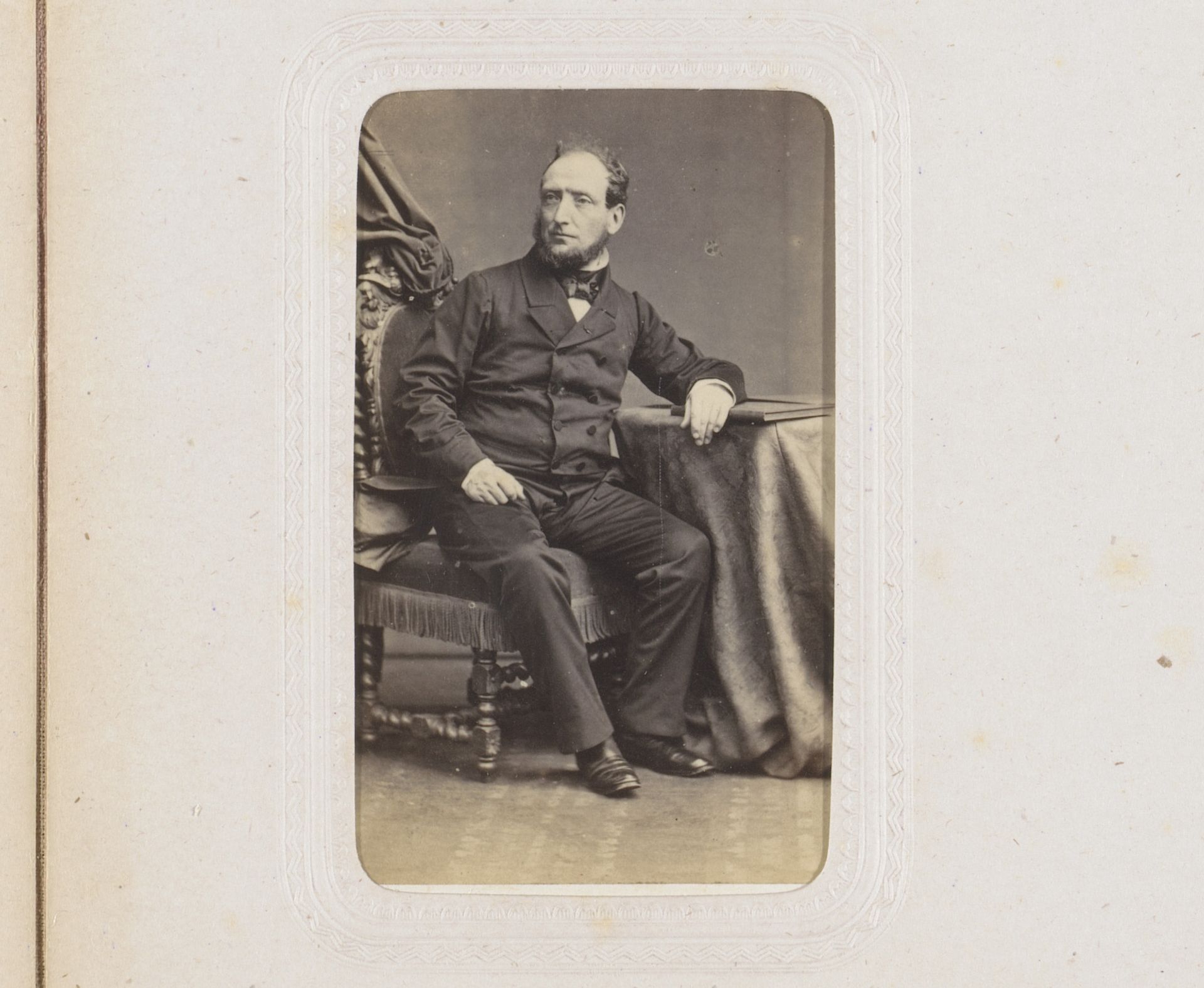 Portret van Jan Messchert van Vollenhoven by Louis Wegner