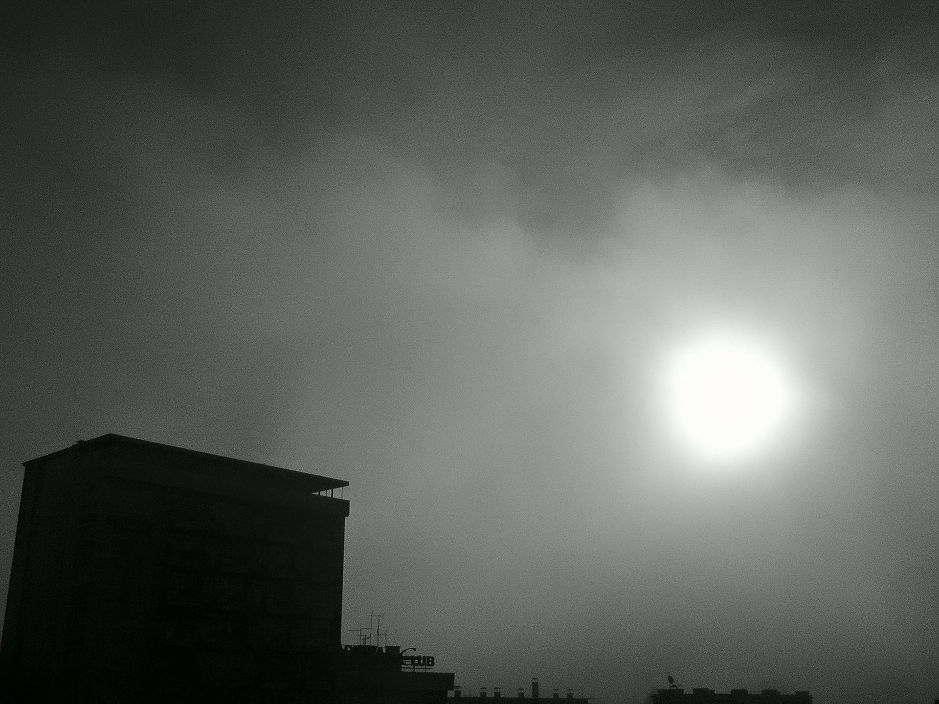The morning fog above the city by Alfred Freddy Krupa