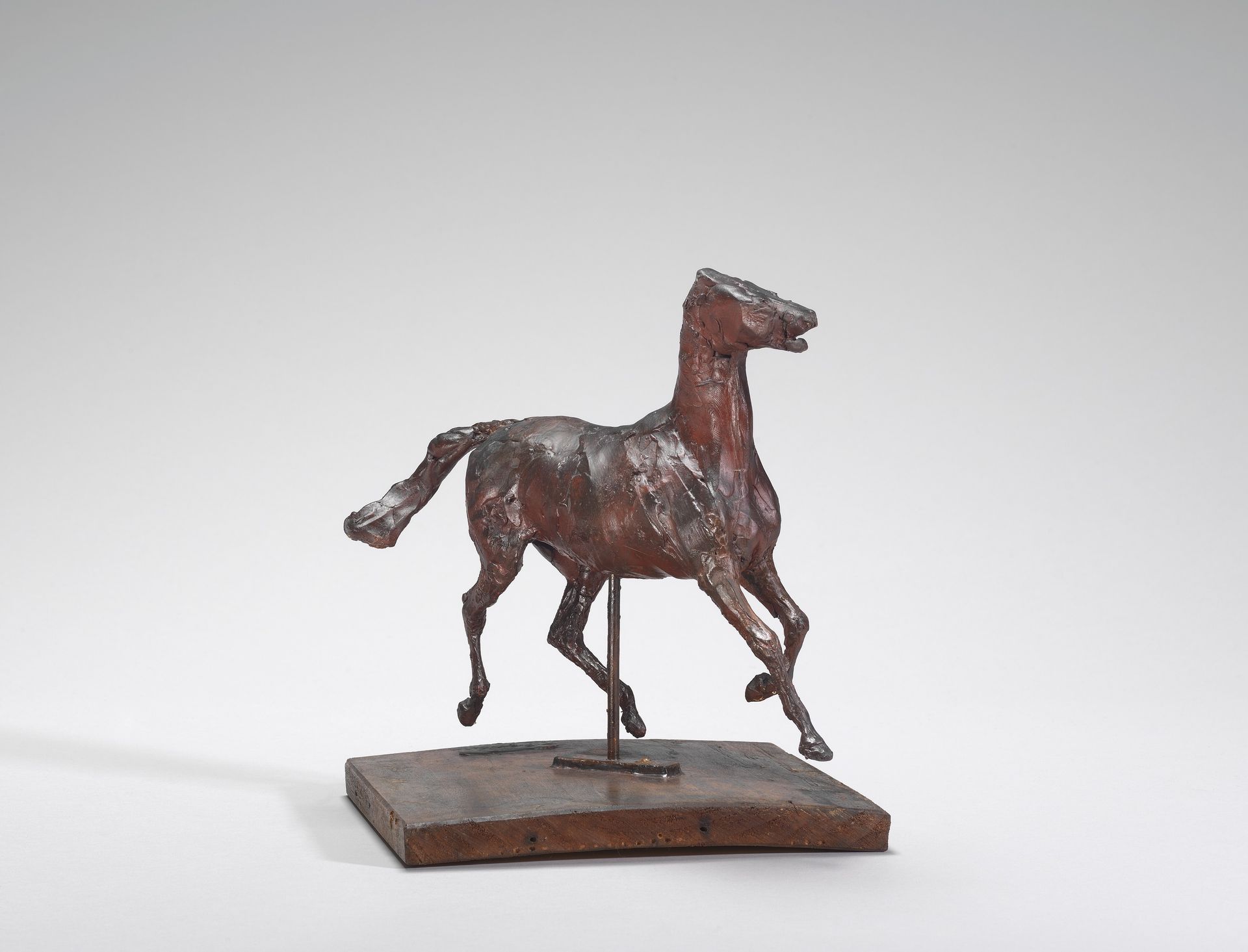 Horse Trotting, the Feet Not Touching the Ground by Edgar Degas