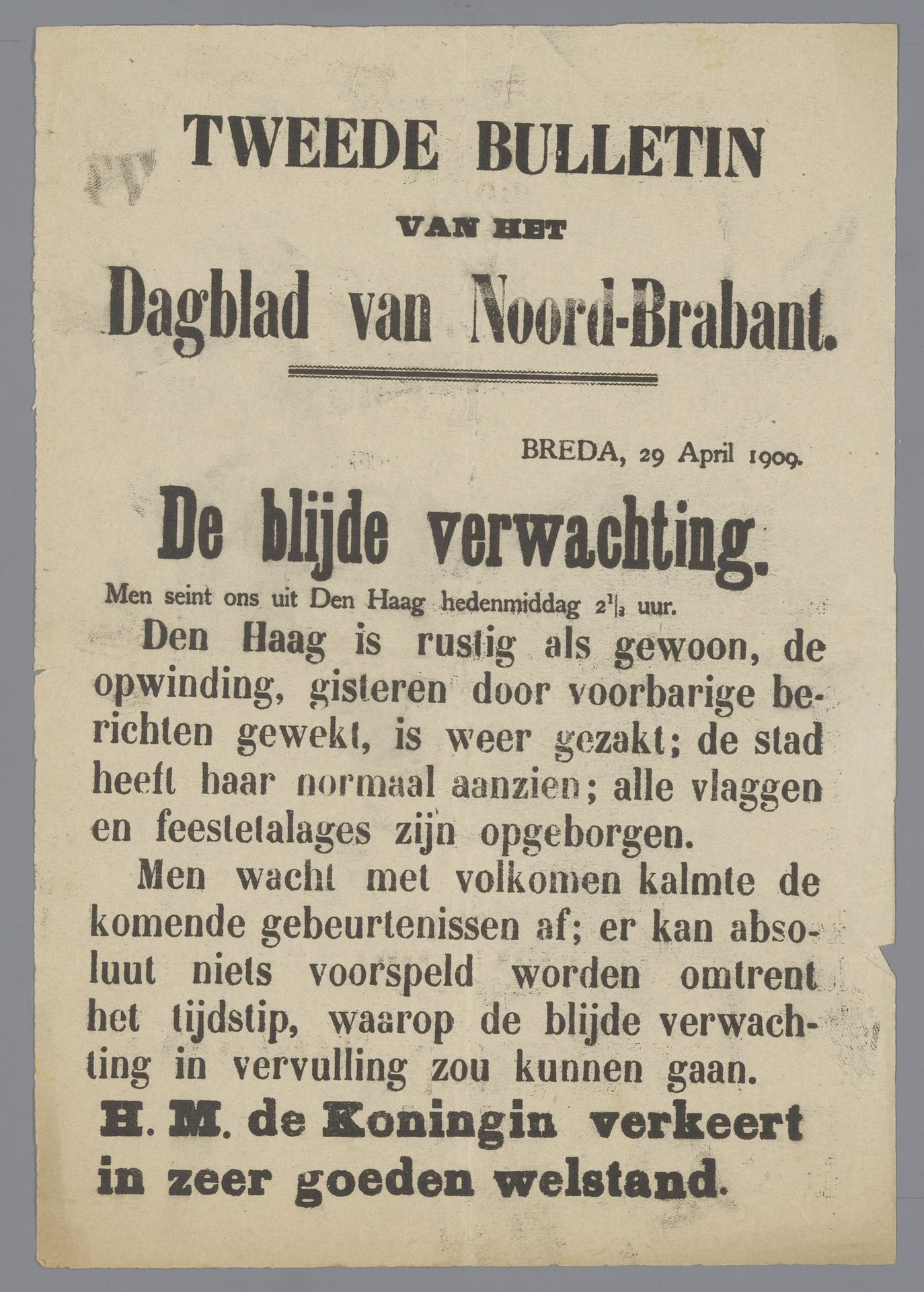 Bulletin van het "Dagblad van Noord-Brabant" by Dagblad van Noord-Brabant