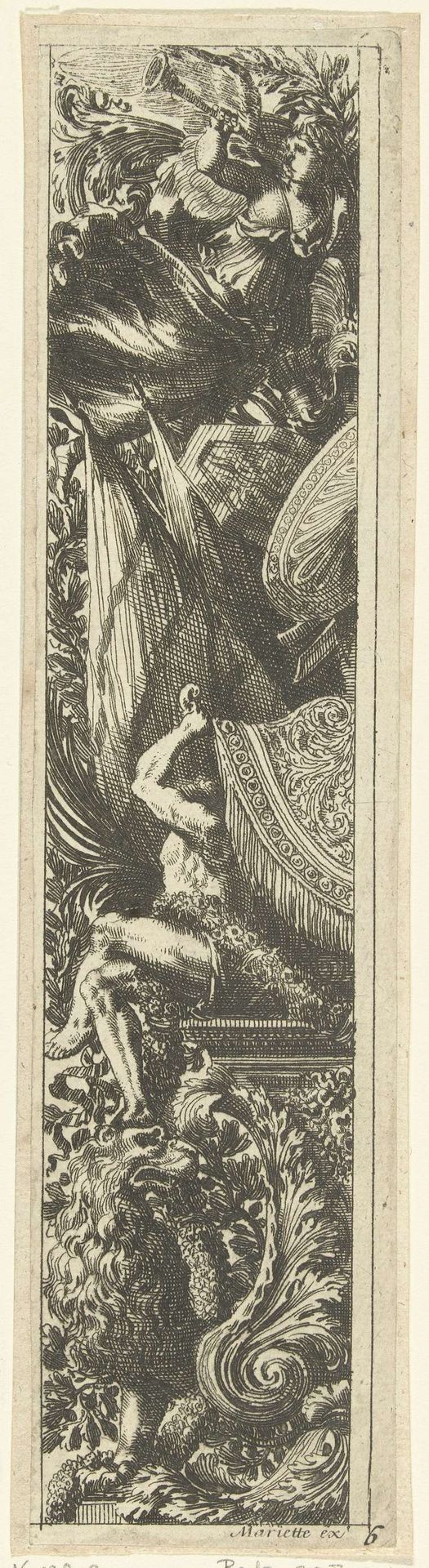 Paneel met Victoriafiguur by Jean Lepautre