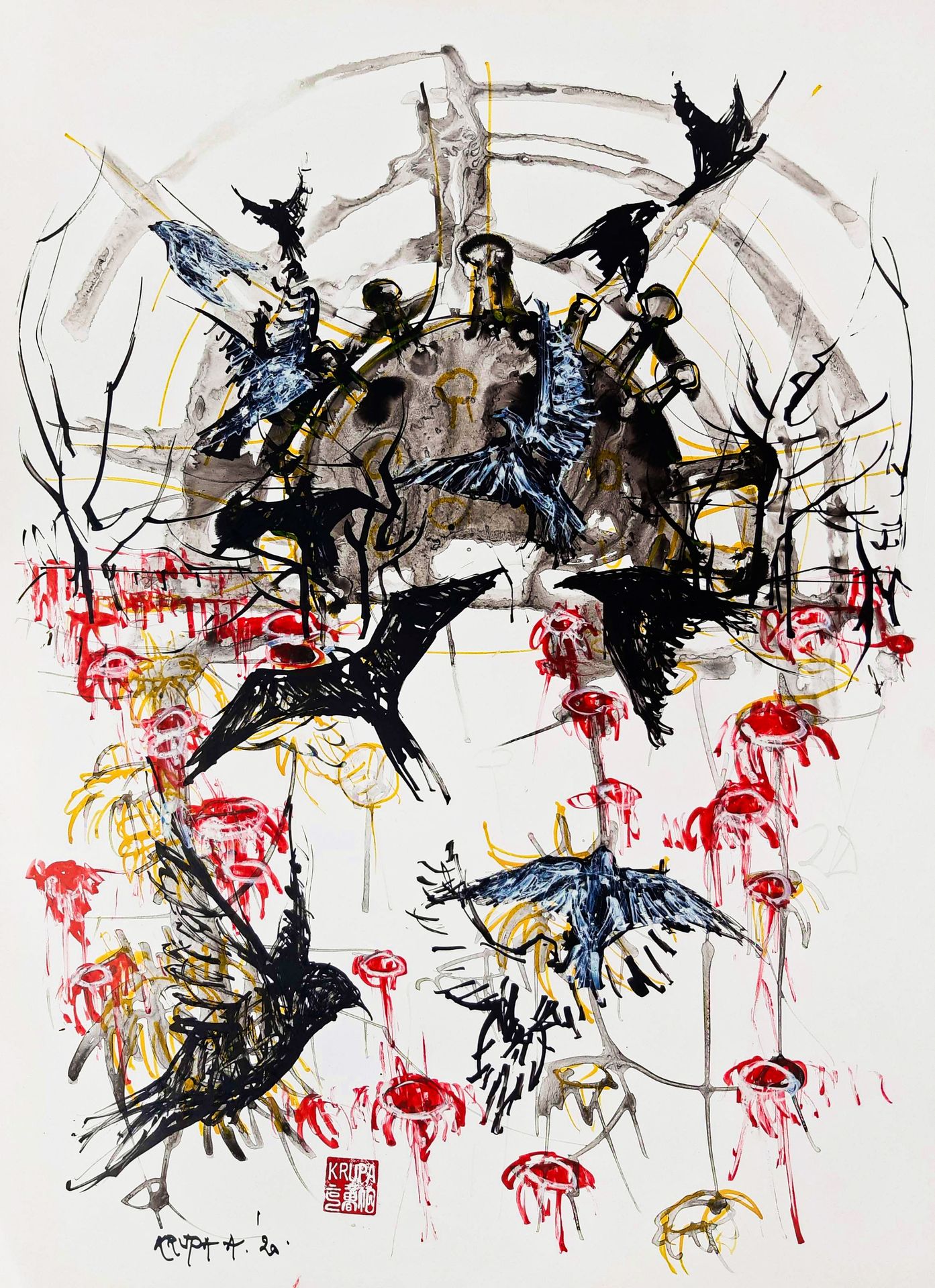 Easter Morning Sun 2020 (COVID-19 artwork no.3) by Alfred Freddy Krupa