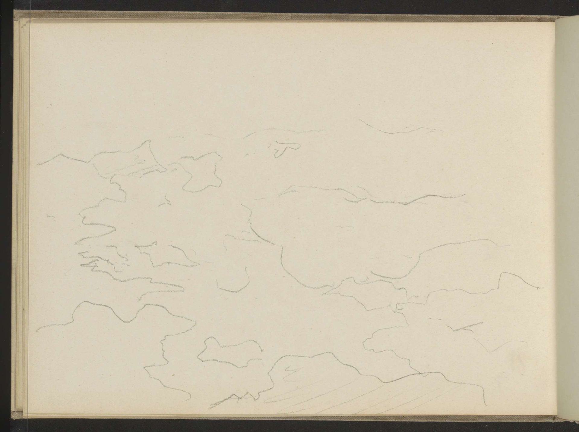 Wolken by Jozef Israëls