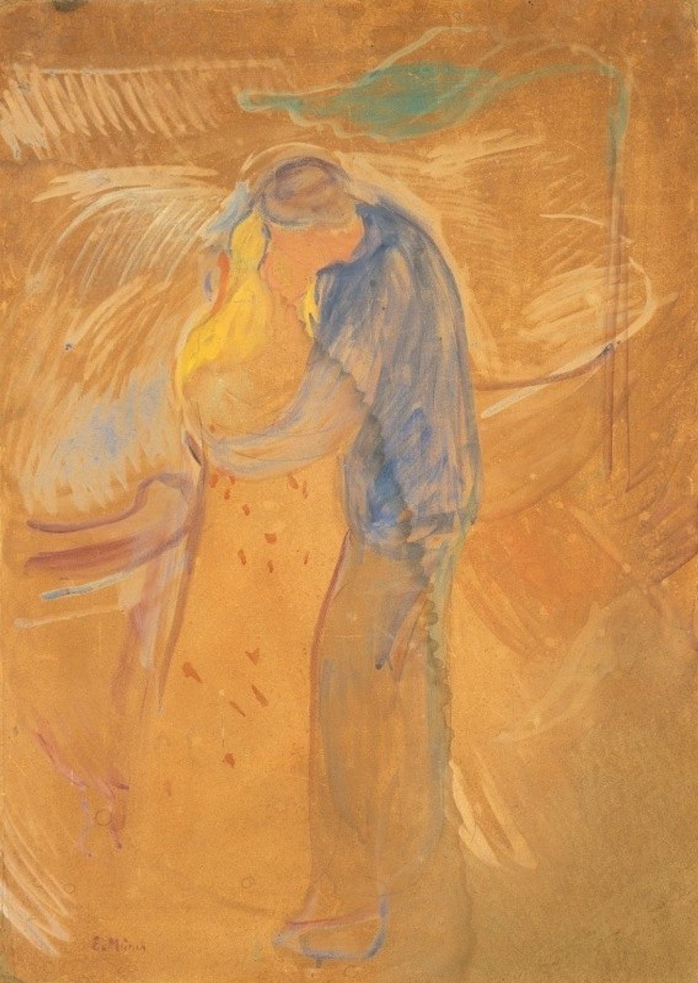 Kiss by Edvard Munch