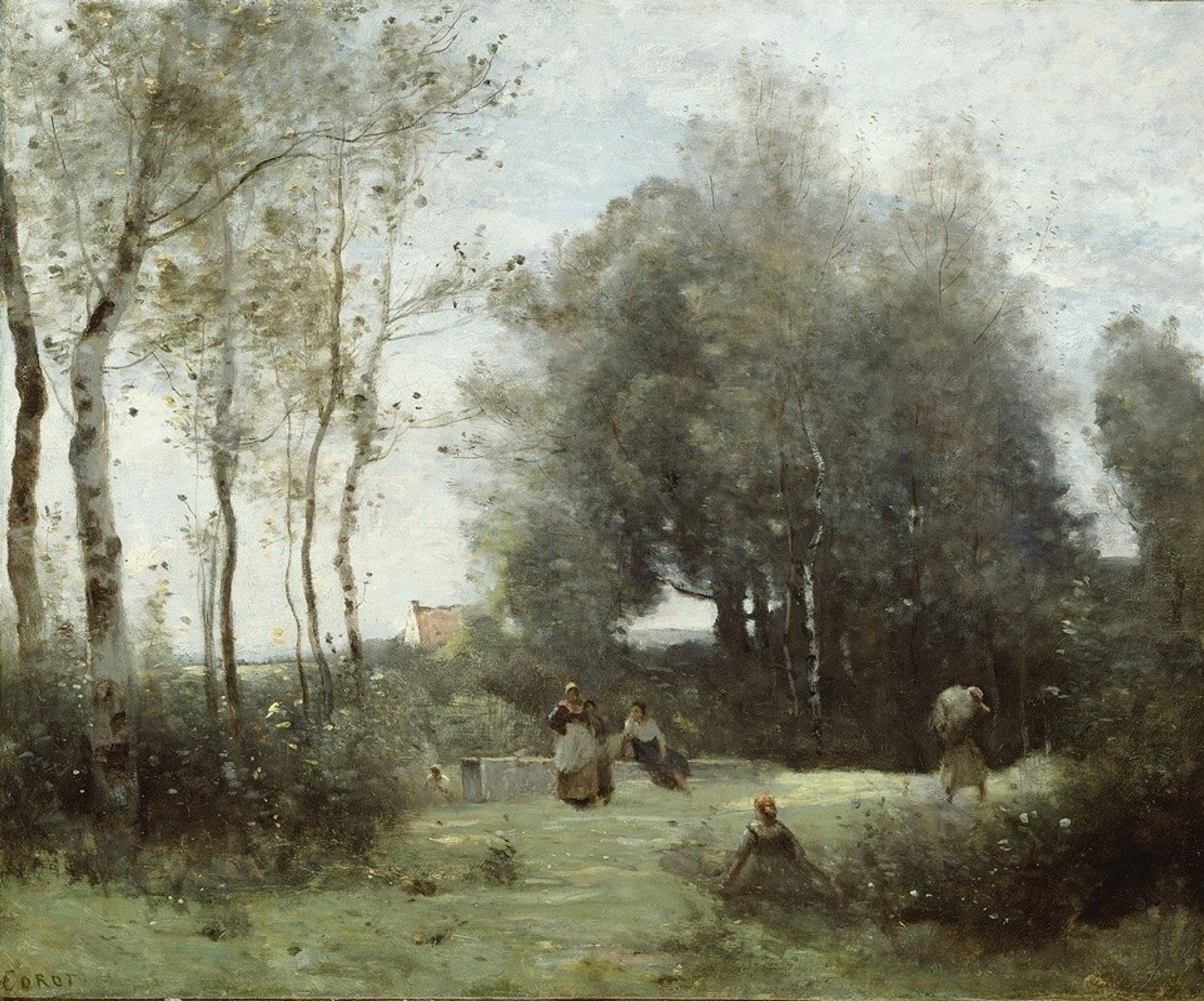 Arleux-Palluel, The Bridge of Trysts by Camille Corot