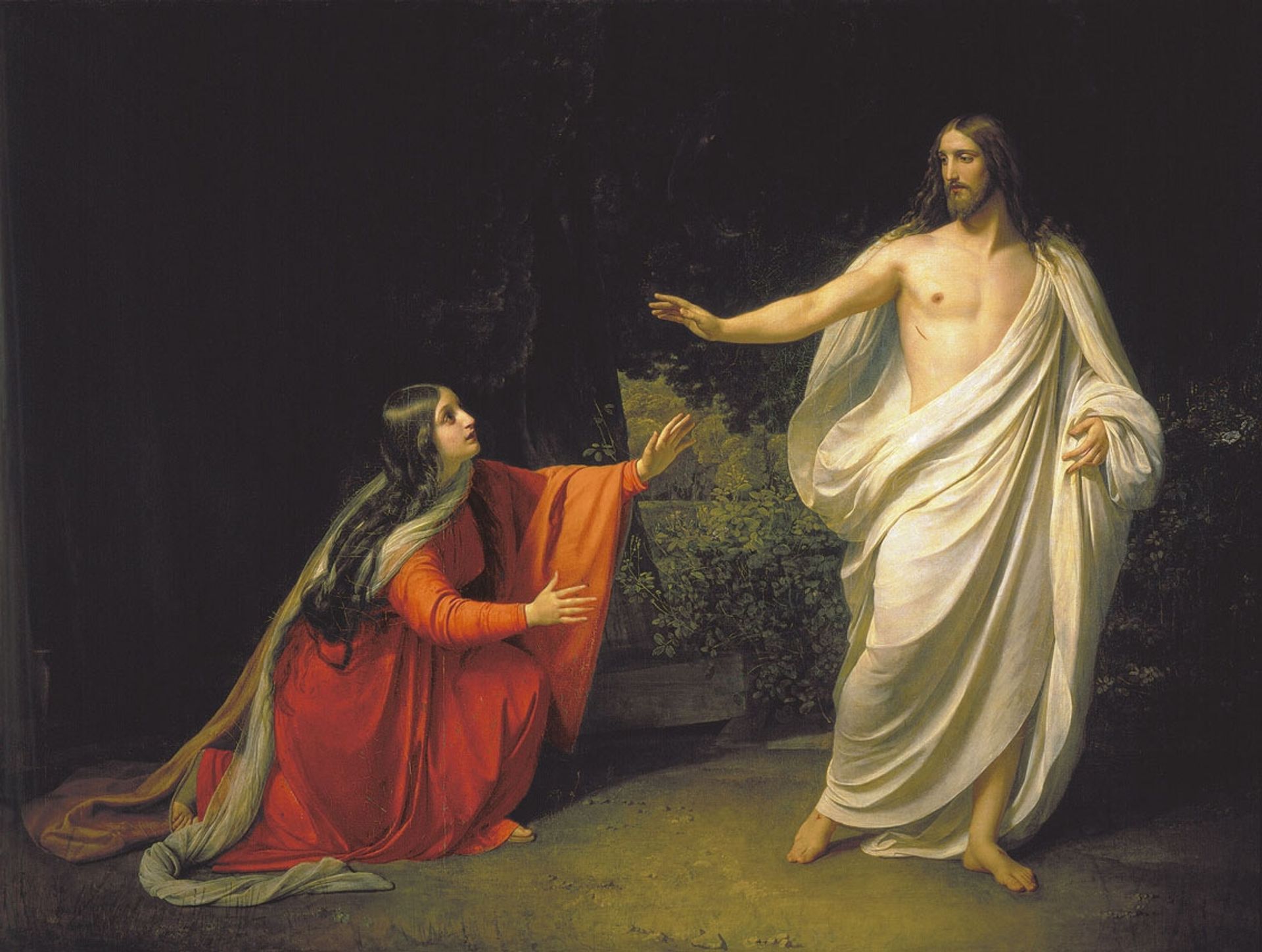 The Appearance of Christ to Mary Magdalene by Alexander Ivanov