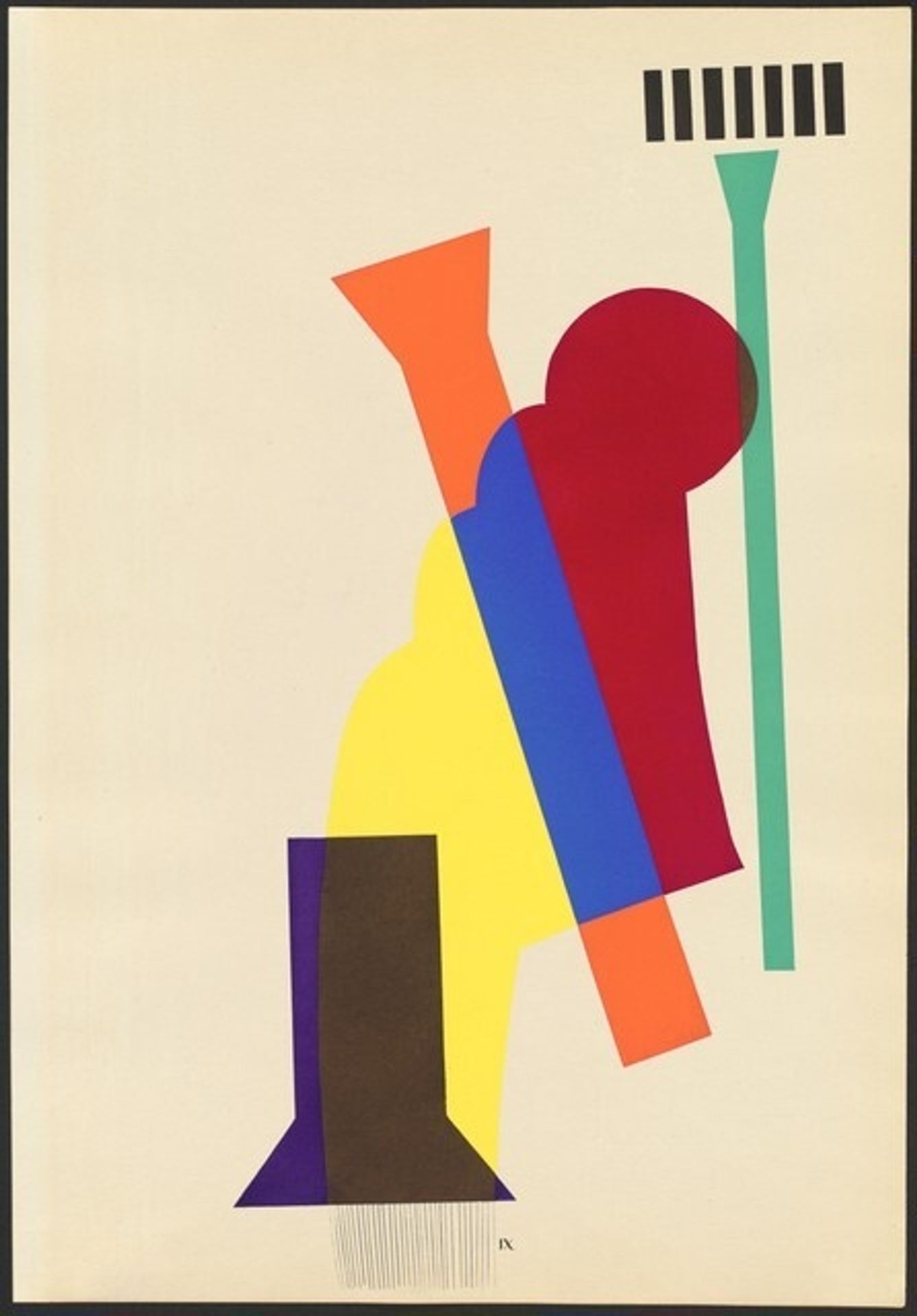 Concrete Mixer by Man Ray