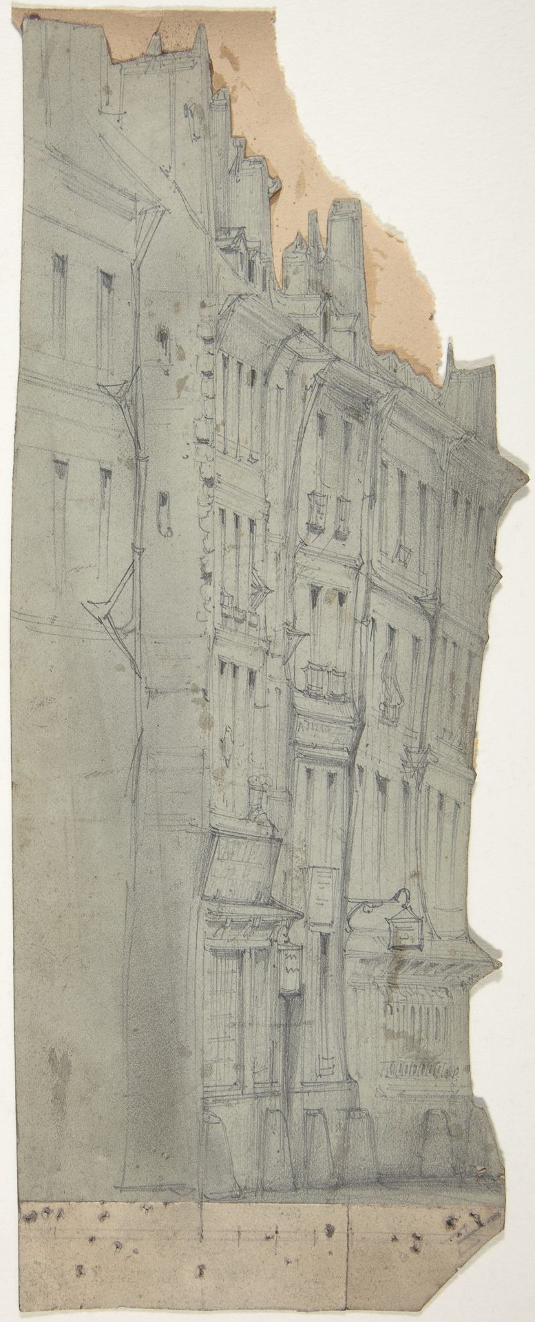 Design for a Stage Set at the Opéra, Paris by Eugène Cicéri