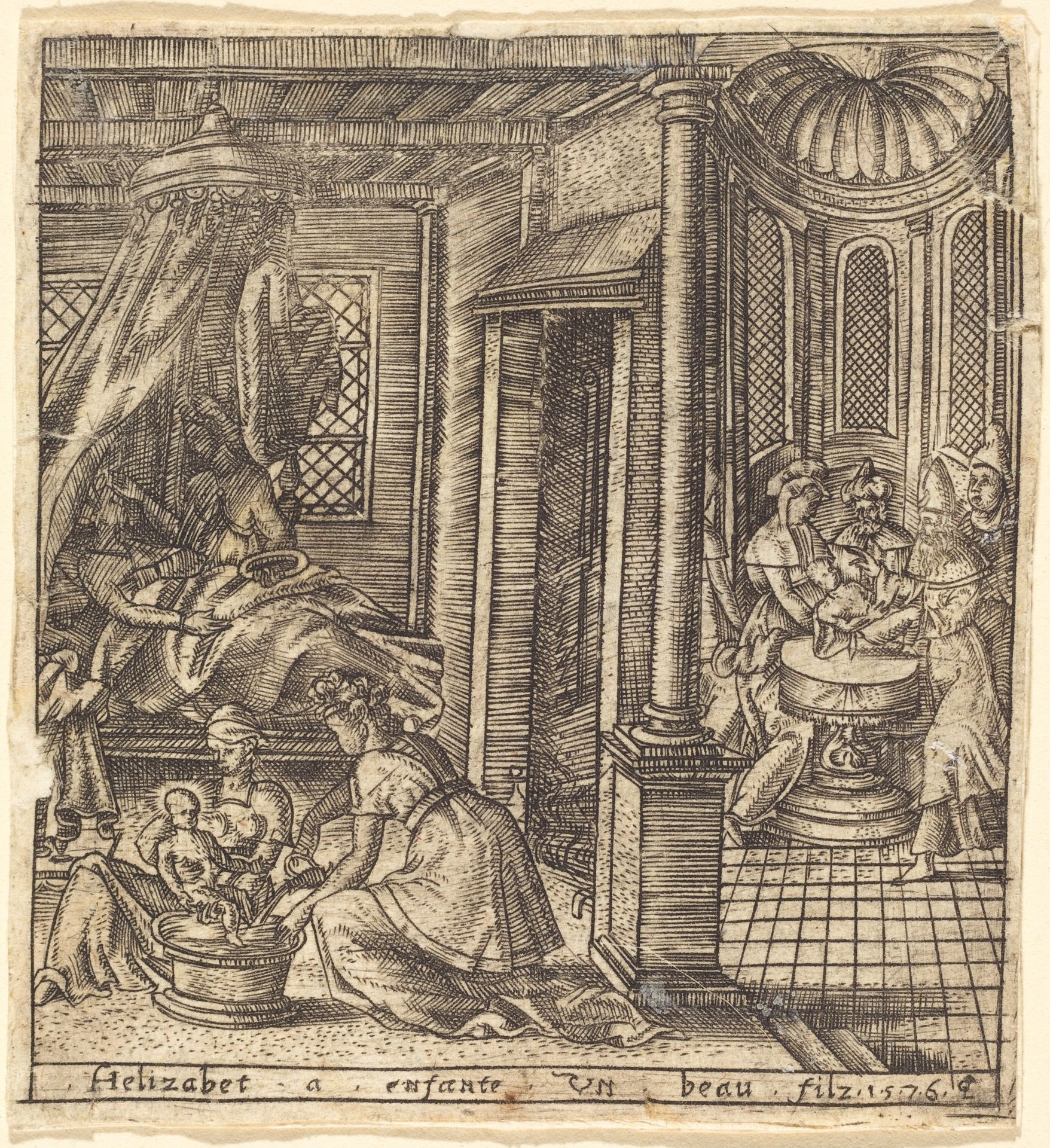 The Birth of John the Baptist by Léonard Gaultier