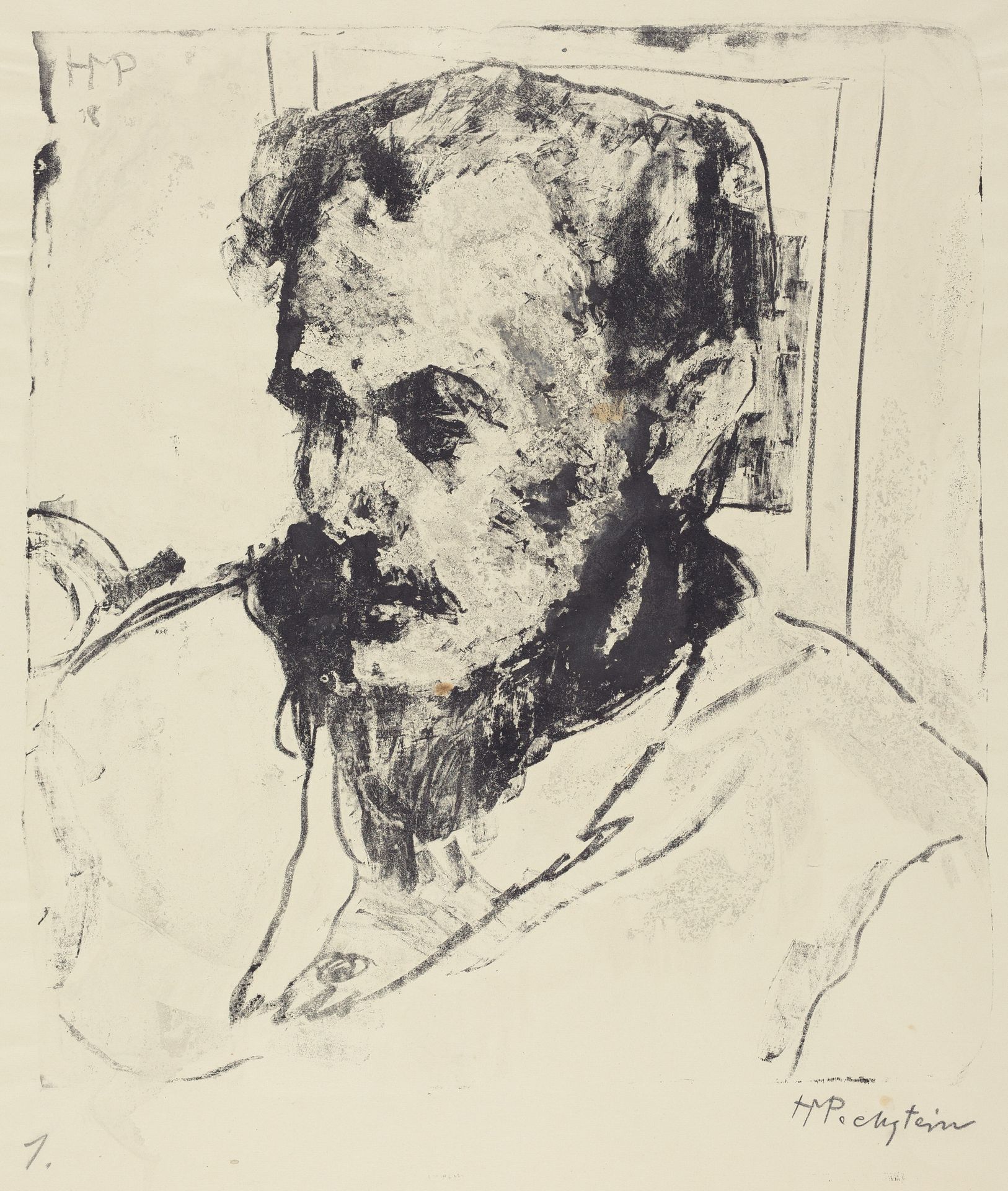 Erich Heckel by Max Pechstein