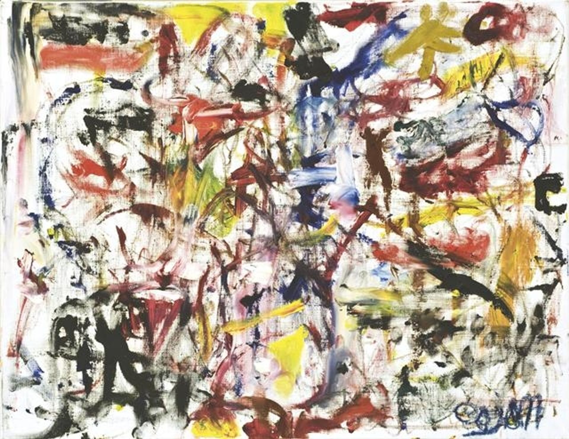 Abstract Composition 6 by Aurel Cojan