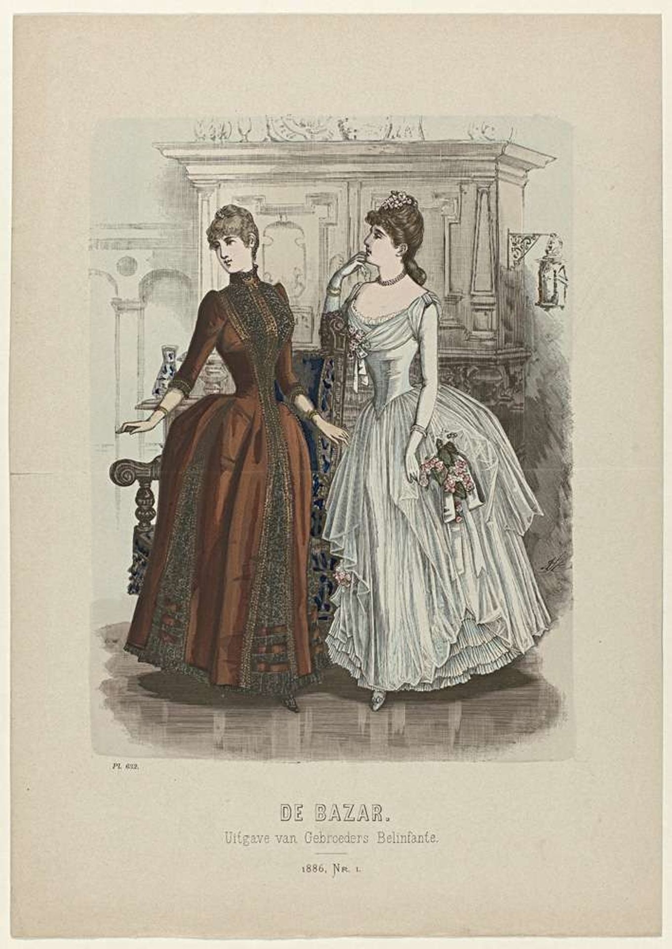 De Bazar, 1886, Nr. 1, Pl. 632 by Anonymous