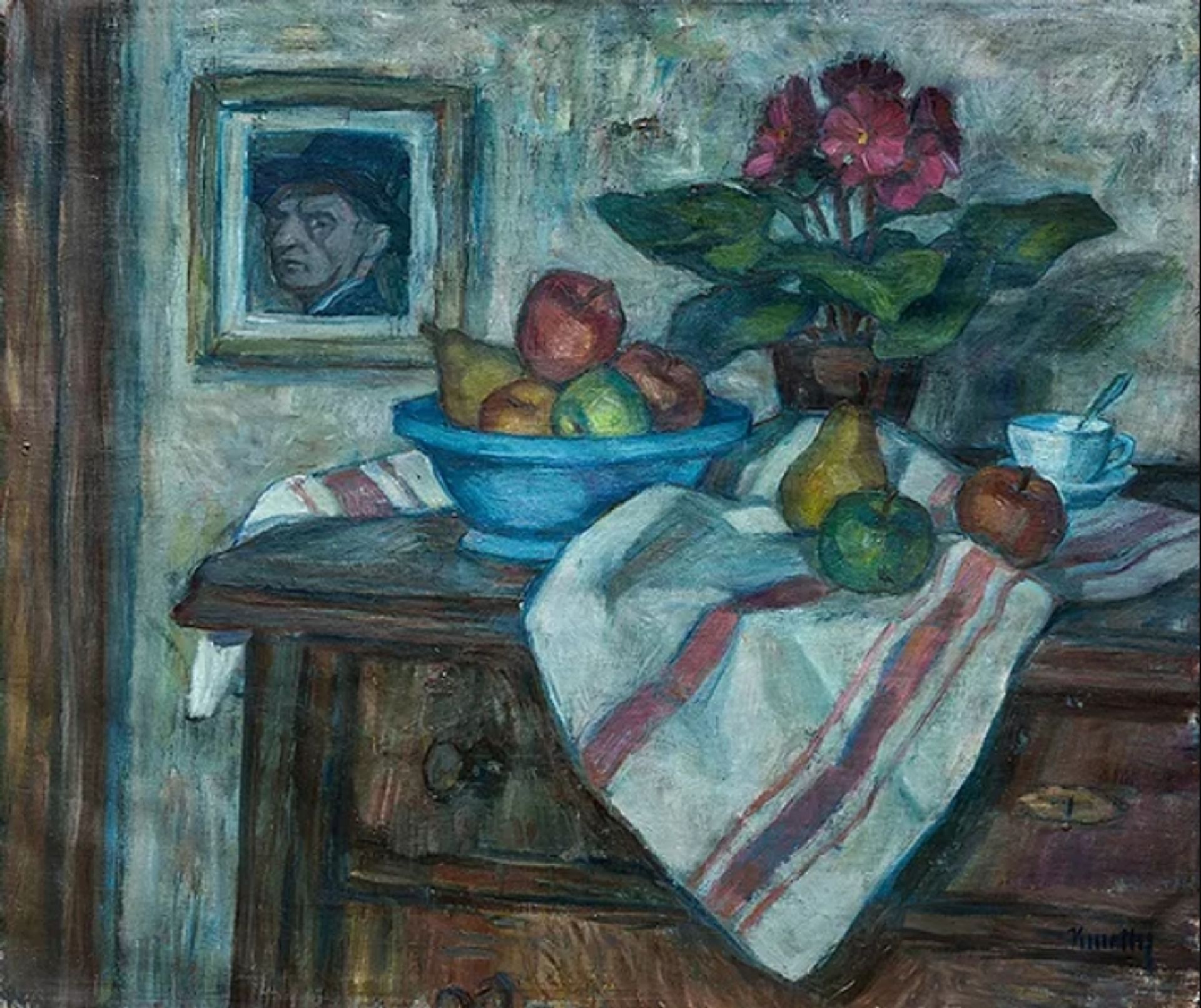 Still Life by Kmetty János
