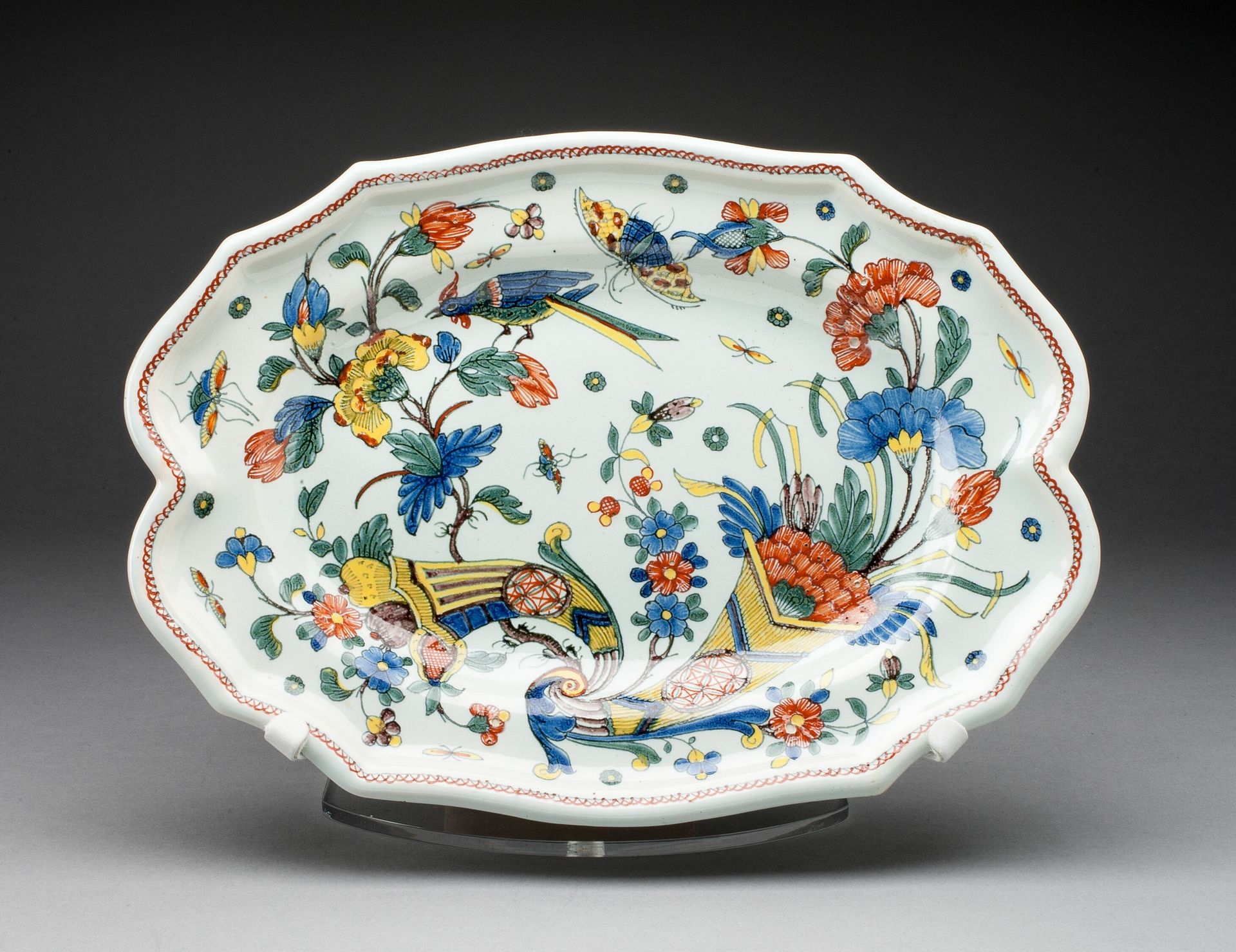 Platter by Rouen Potteries